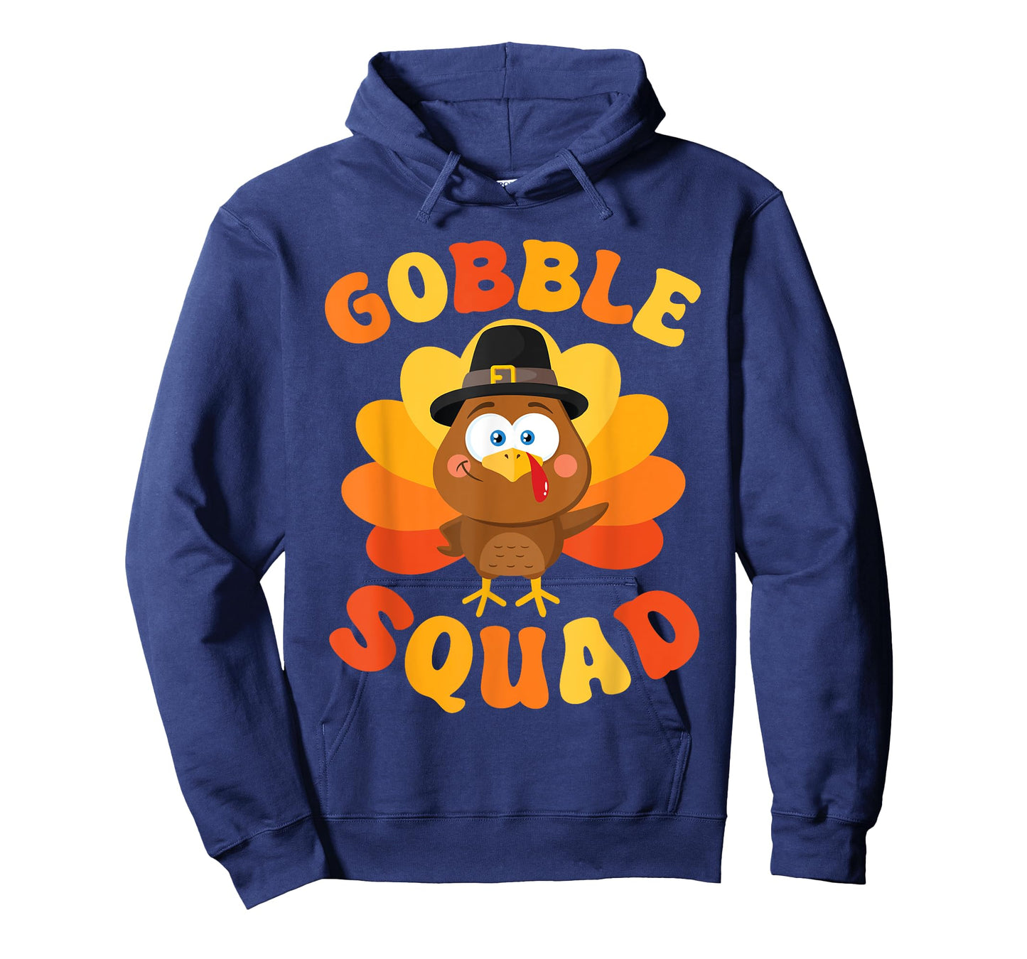 Gobble Squad Cute Turkey Thanksgiving T-Shirt