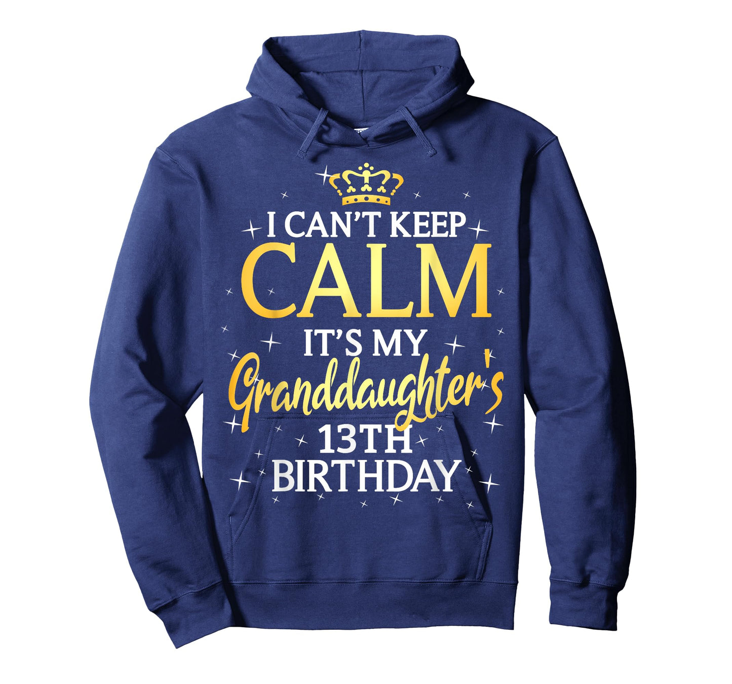 I Cant Keep Calm Its My Granddaughter 13th Birthday Party T-Shirt