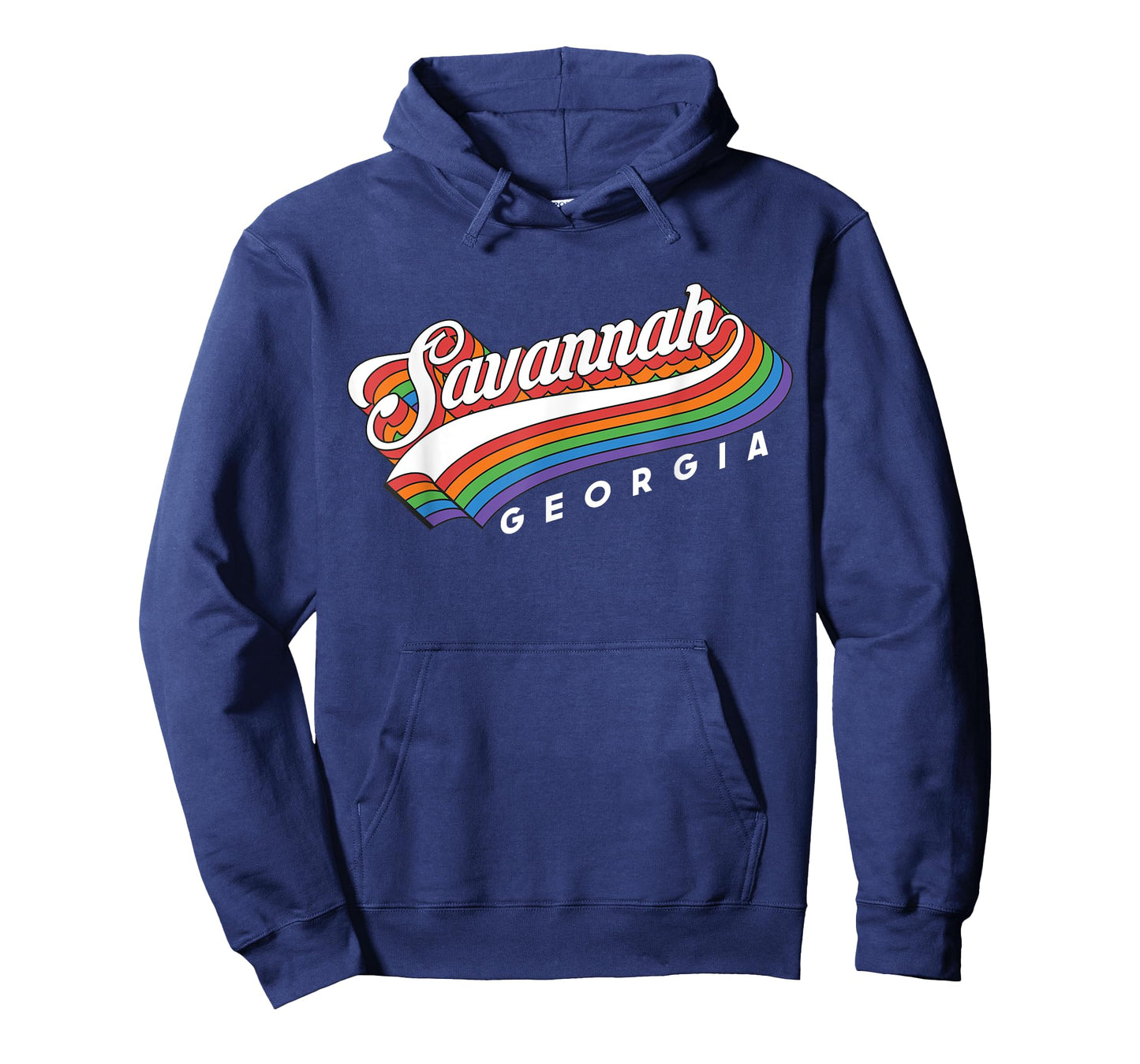 Retro Savannah Georgia Triangle GA Vintage 70s Style Gift T-Shirt