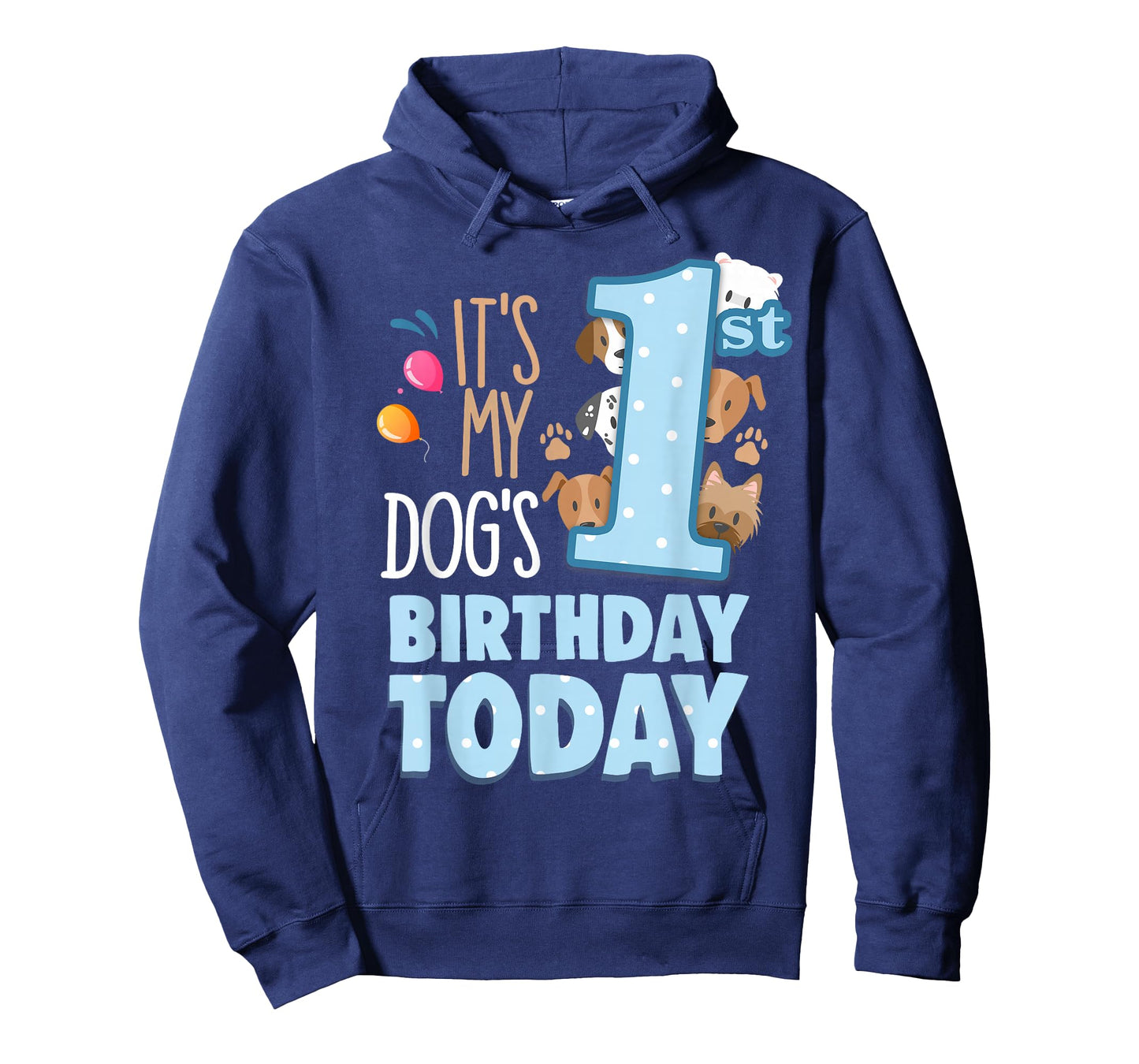 My Dogs 1st Birthday Today is My Pets Birthday My Dog Bestie T-Shirt