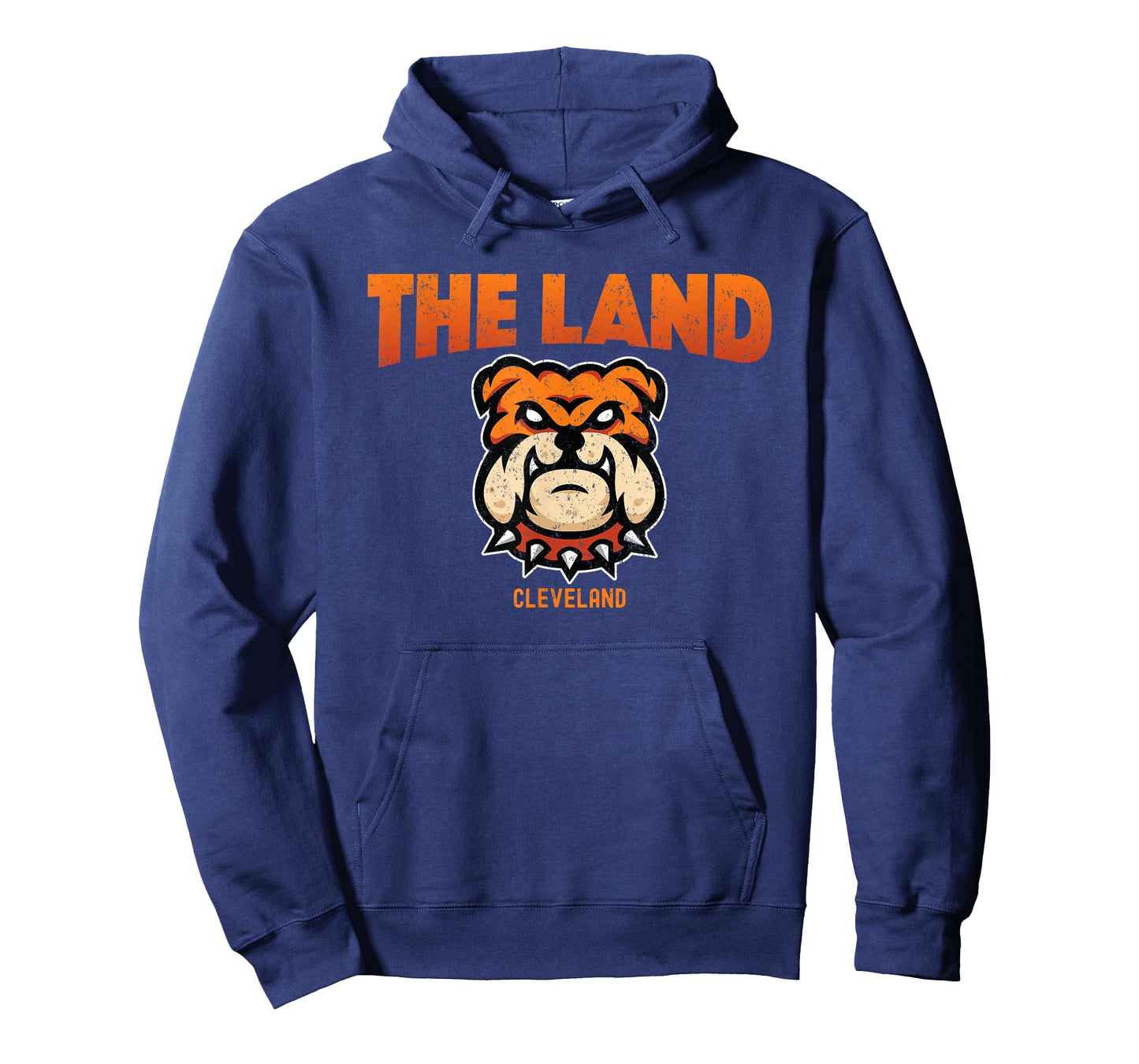Cleveland Ohio The Land Football Dog Lover Bulldog Men Women T-Shirt