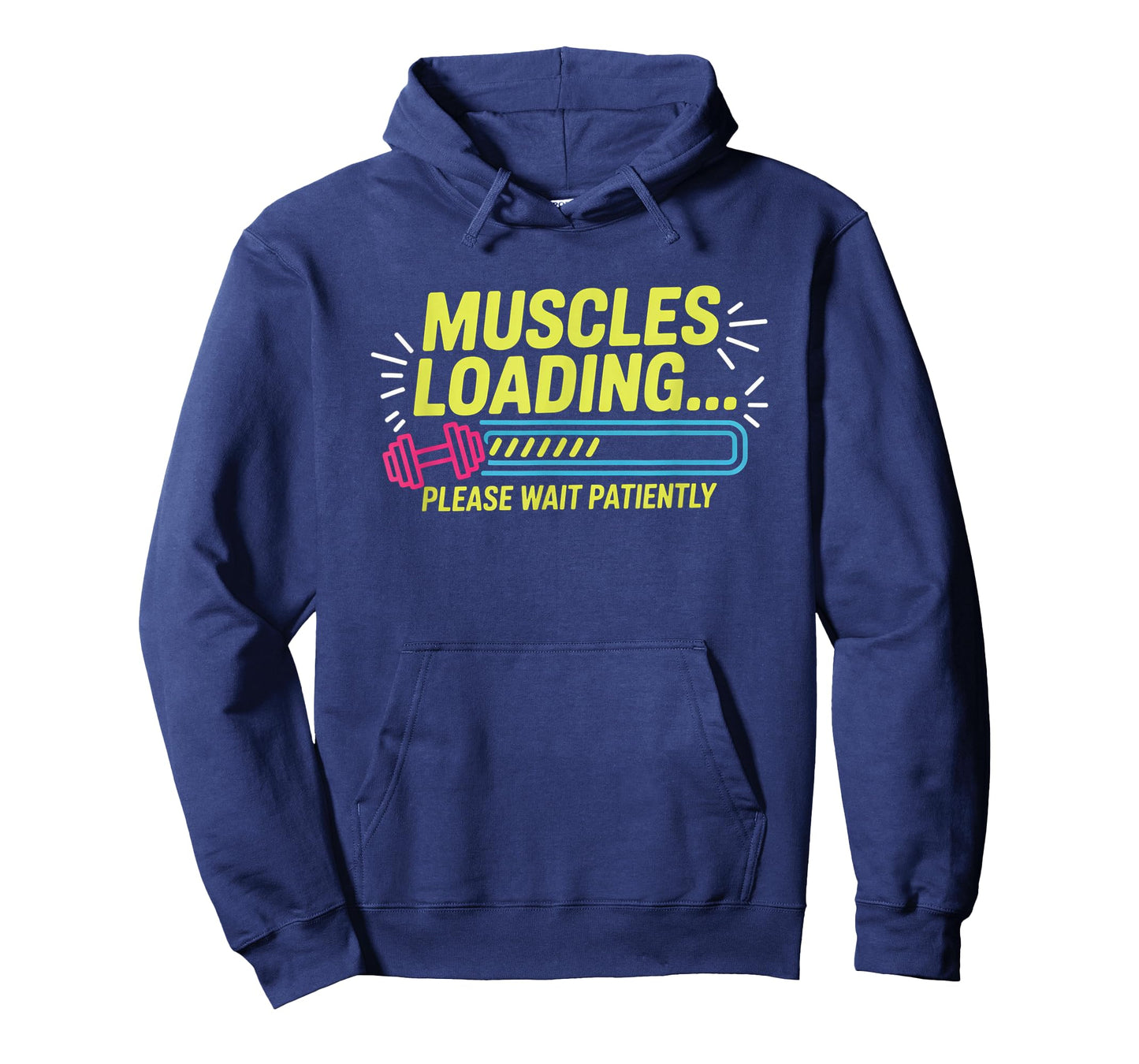 Muscles Loading Please Wait Fitness Funny Gym Workout Men T-Shirt