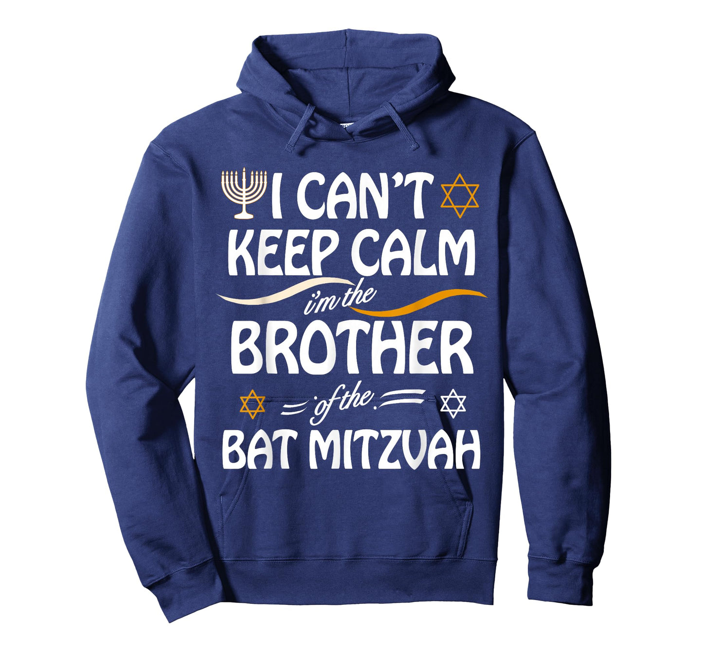 I Can't Keep Calm I'm The Brother of the Bat Mitzvah T-Shirt