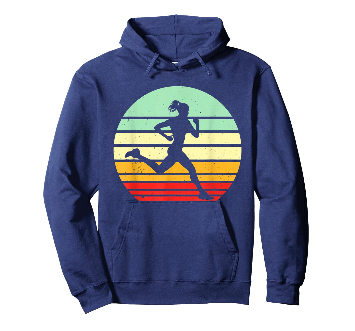 Vintage Running Marathon Jogging Run 80s Retro Runner T-Shirt