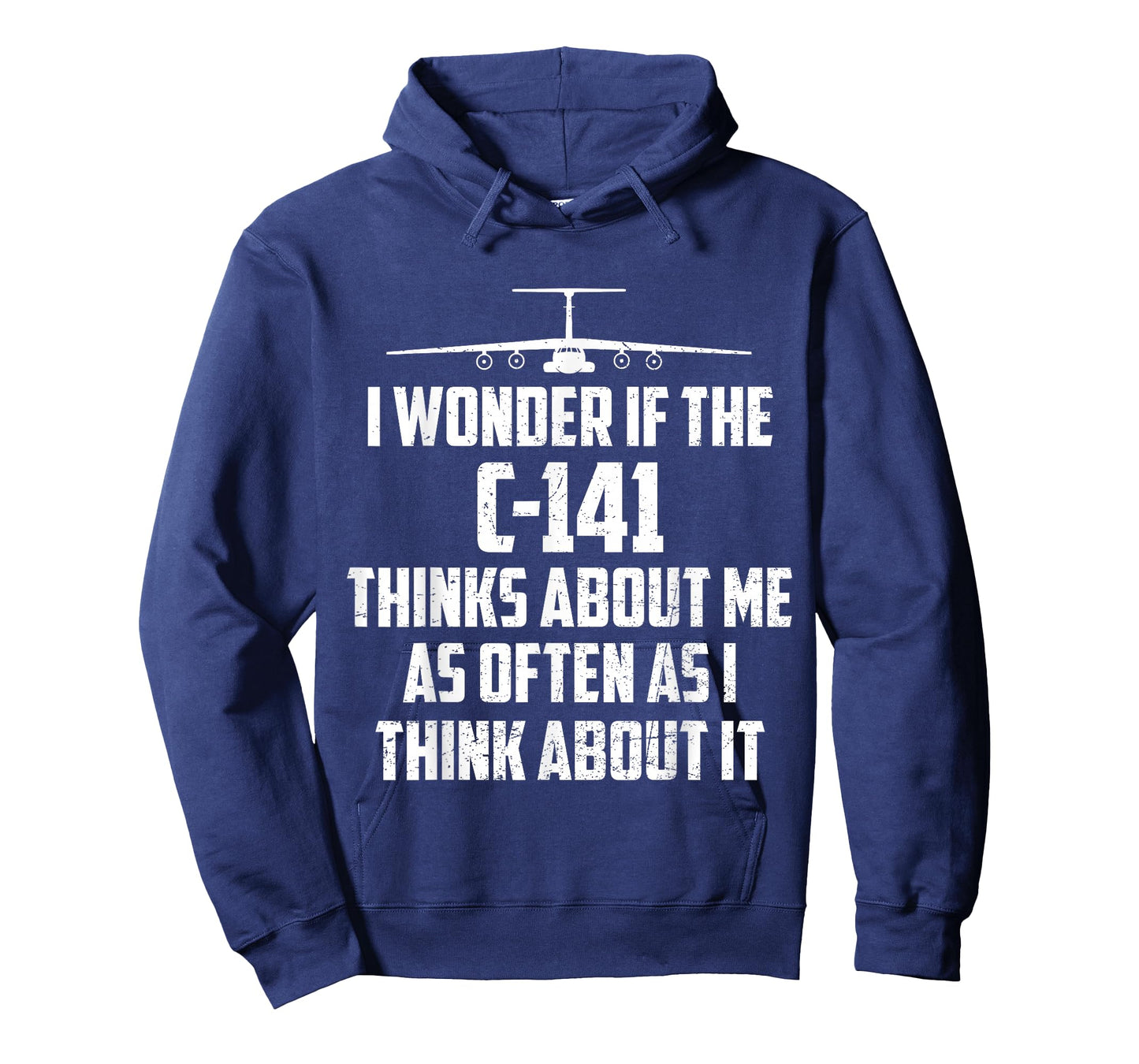 I Wonder If C-141 Starlifter Plane Thinks About Me Too T-Shirt