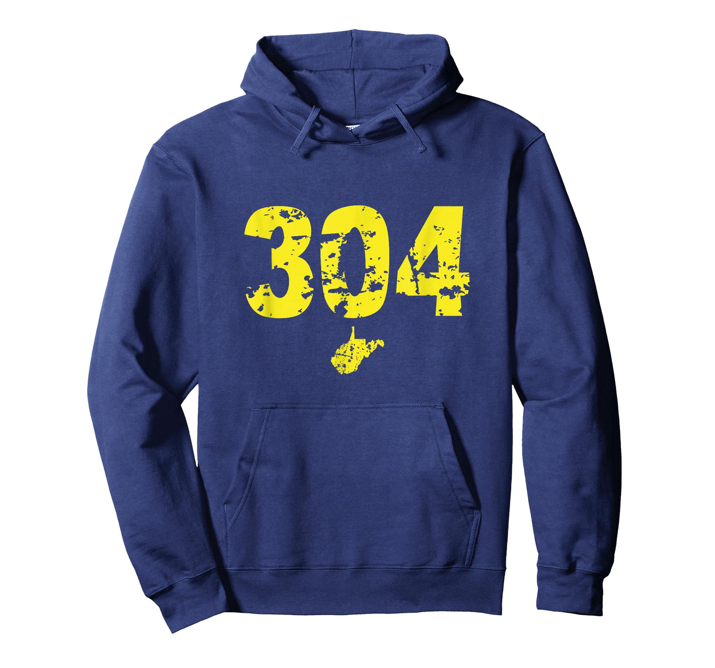 304 West Virginia Blue and Gold T-Shirt T-Shirt