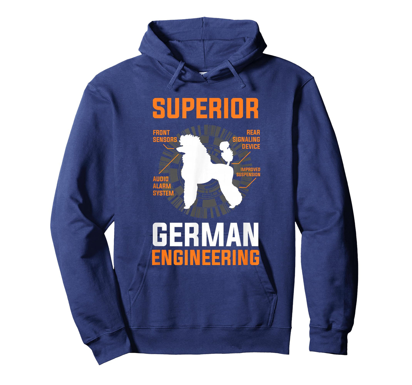 Funny Poodle Lover Tees -Superior German Engineering T-Shirt T-Shirt