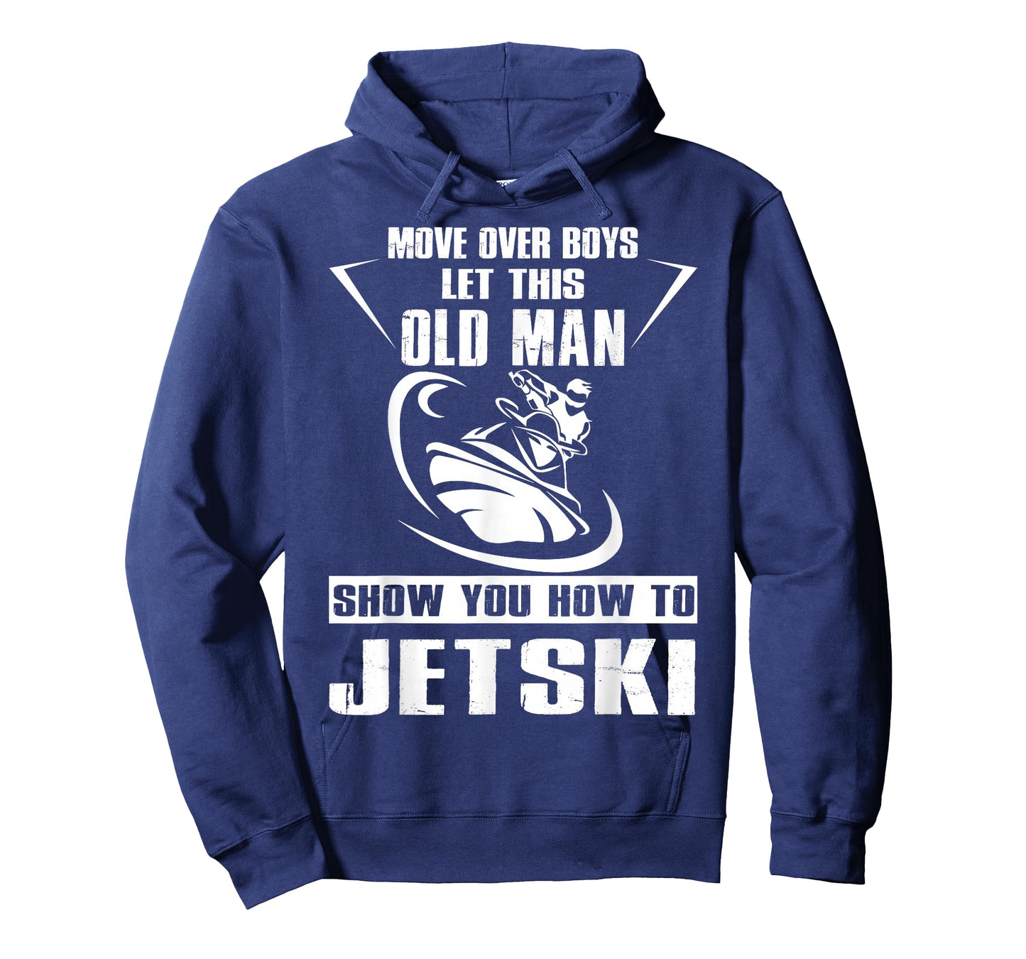 Old Man How to Jetski Cool Funny Jet-Ski Jet Skiing T-Shirt