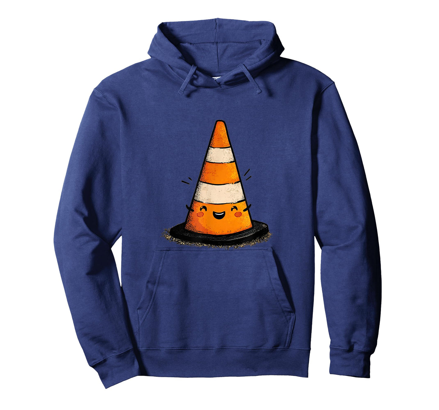 Cute Traffic Cone Graphic T-Shirt