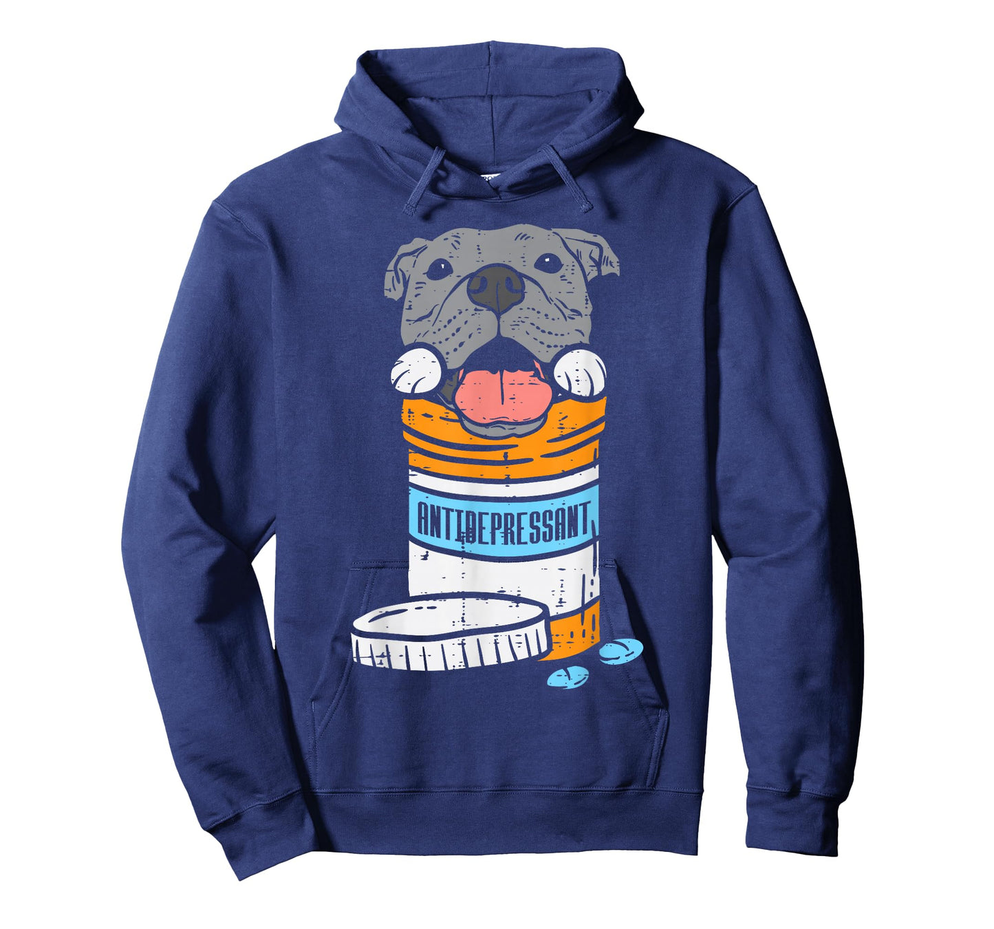 Antidepressant Pitbull Funny Pitties Dog Lover Owner Gift T-Shirt