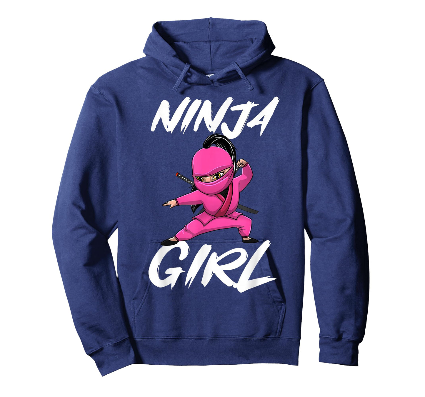 Cool Ninja Girl Art for Kids Girls Ninja Training Warrior T-Shirt
