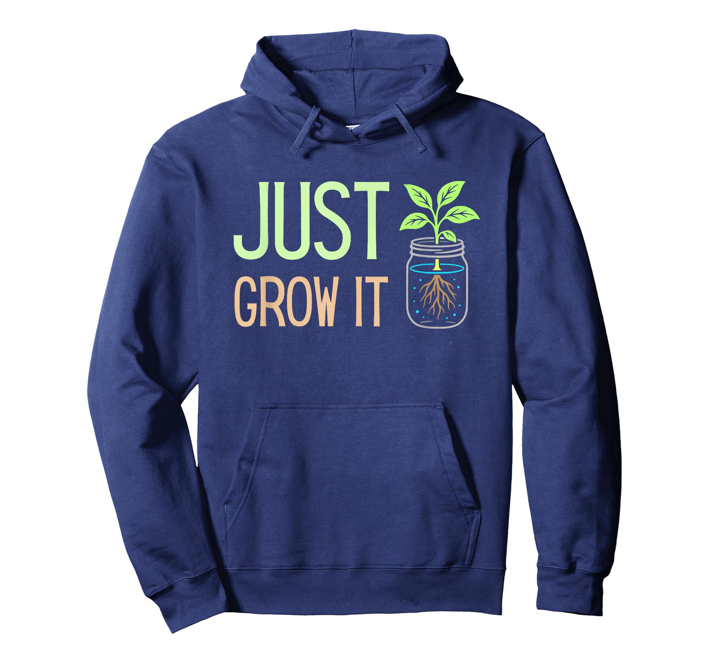 Just Grow It - Hydroponics Indoor Gardening Kratky Method T-Shirt