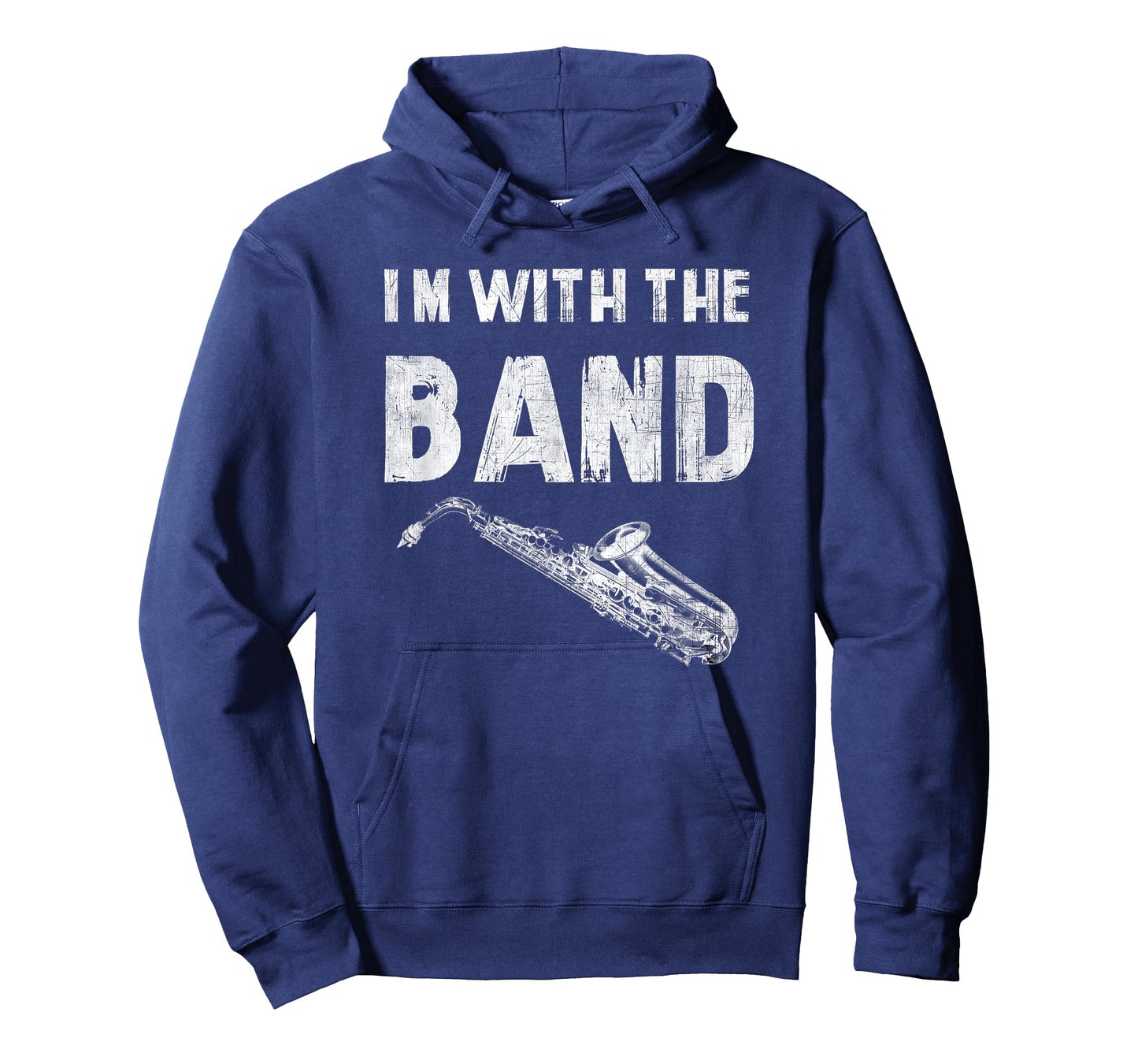 I'm with the Band Saxophone Instrument T-Shirt T-Shirt