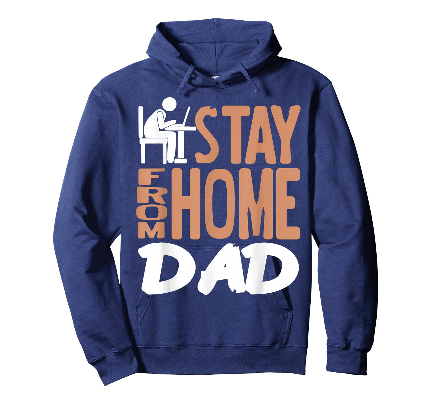 Stay from Home Dad Funny Humor for Remote Working Fathers T-Shirt
