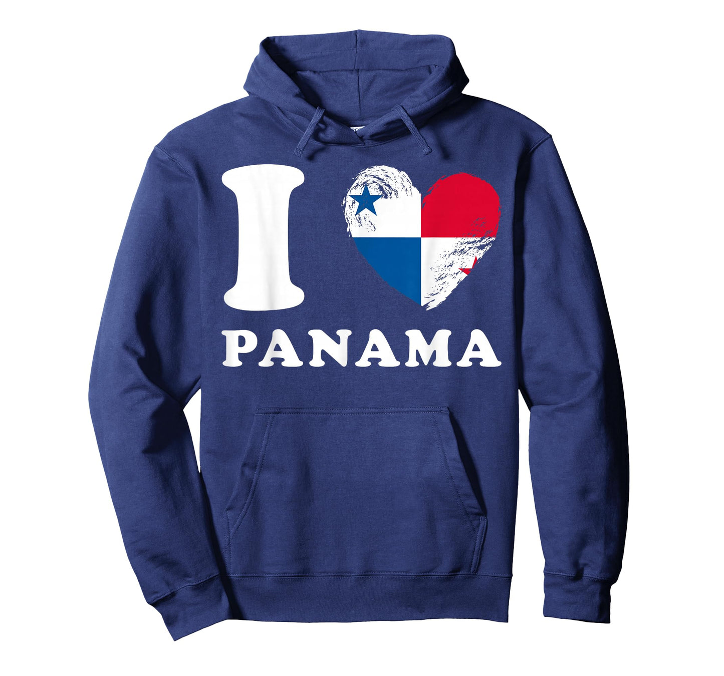 I Love Panama - Heart Flag Panama T-Shirt