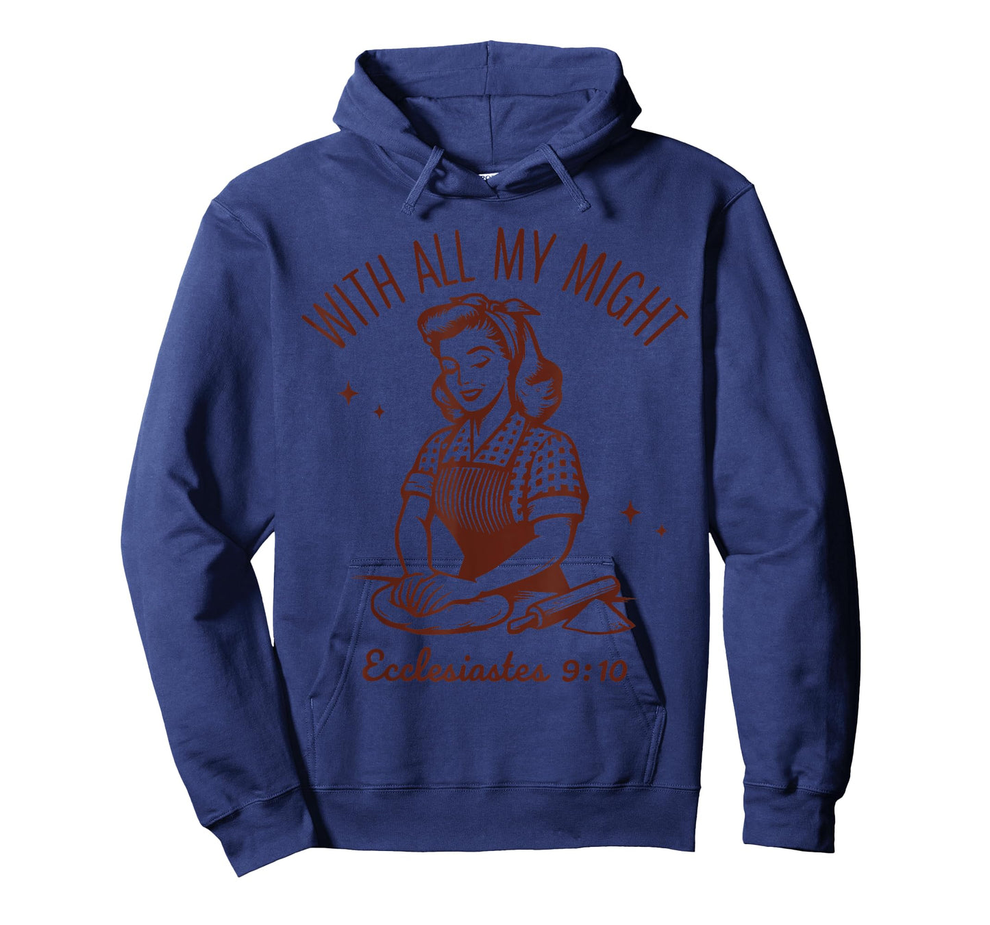 Christian Sourdough Bread Maker Kneading Ecclesiastes 9 10 T-Shirt
