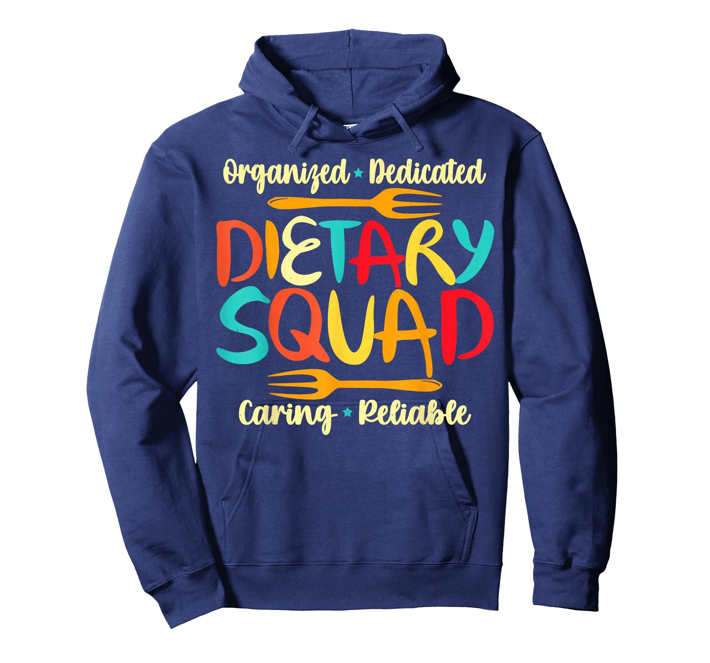 Dietary Squad Caring Reliable Food Service Gift T-Shirt