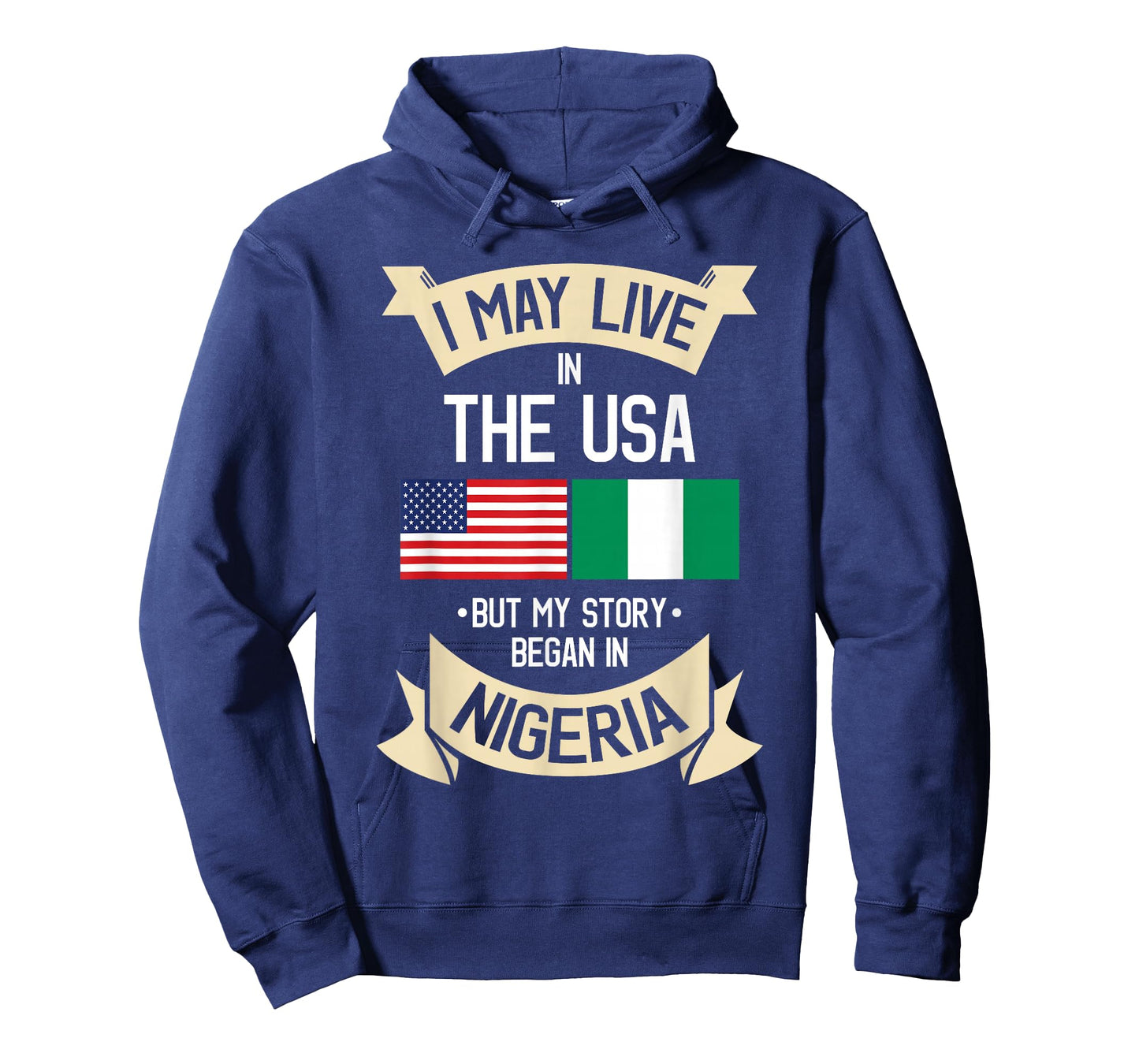 Nigeria American Flag USA Nigerian Roots Gifts T-Shirt
