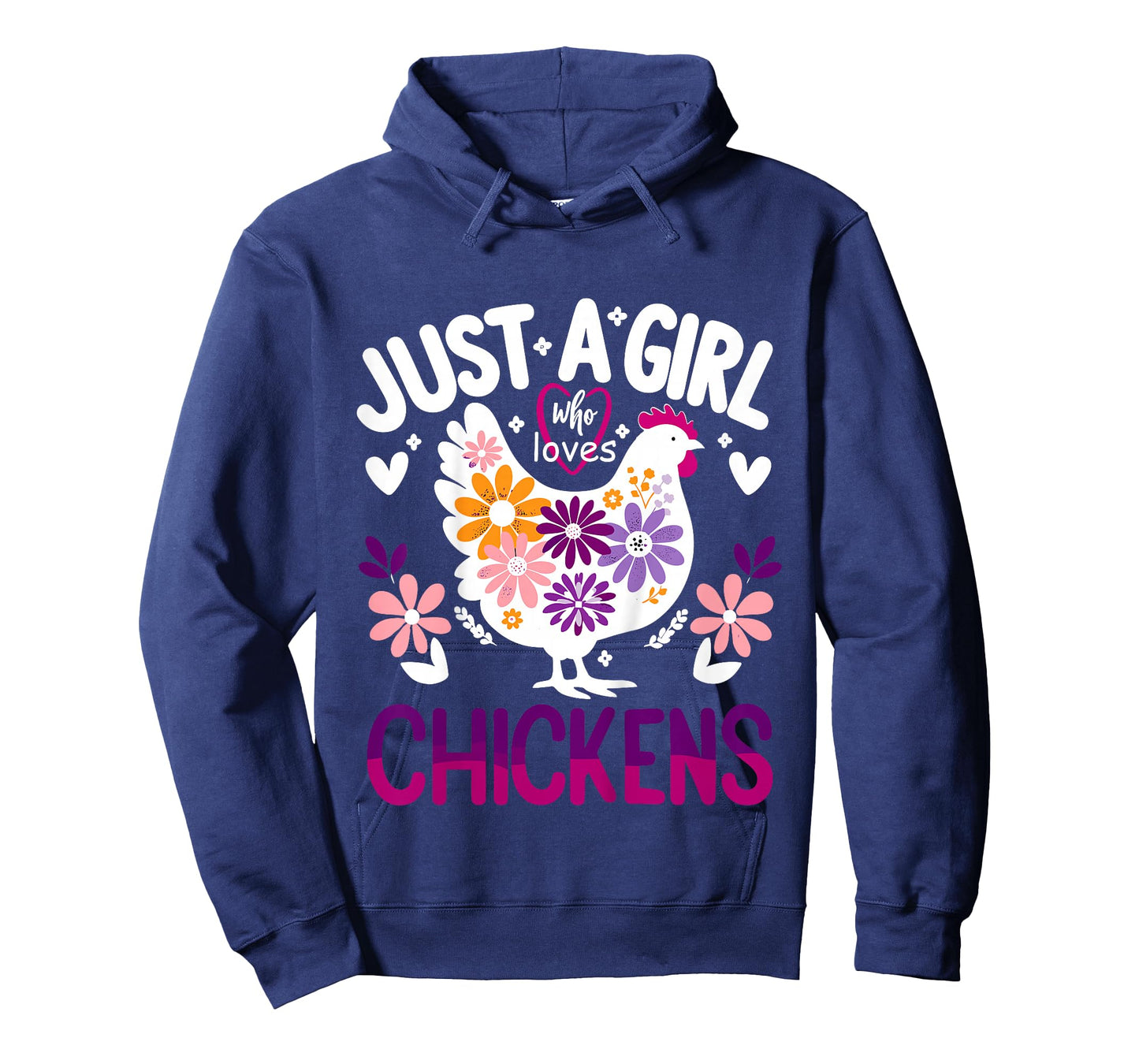 Chicken Funny Just A Girl Who Loves Chickens T-Shirt