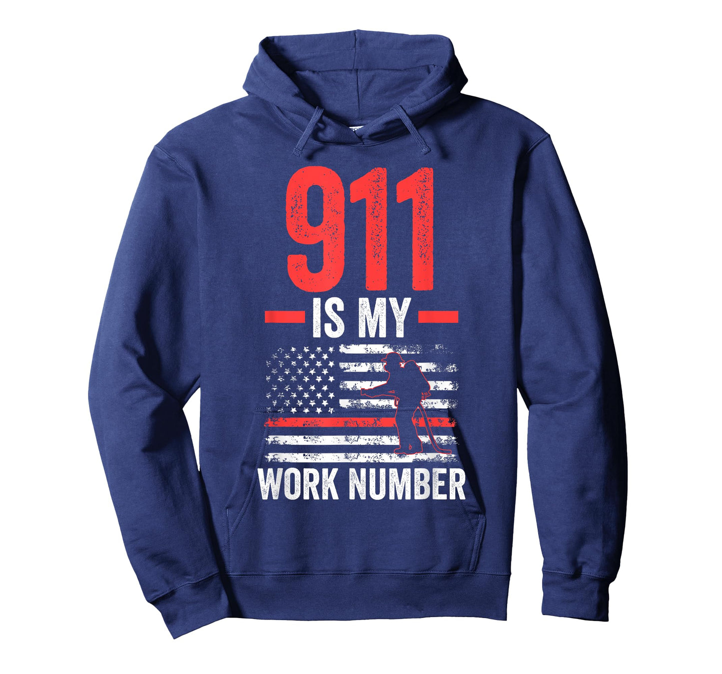 911 is my work number fireman T-Shirt