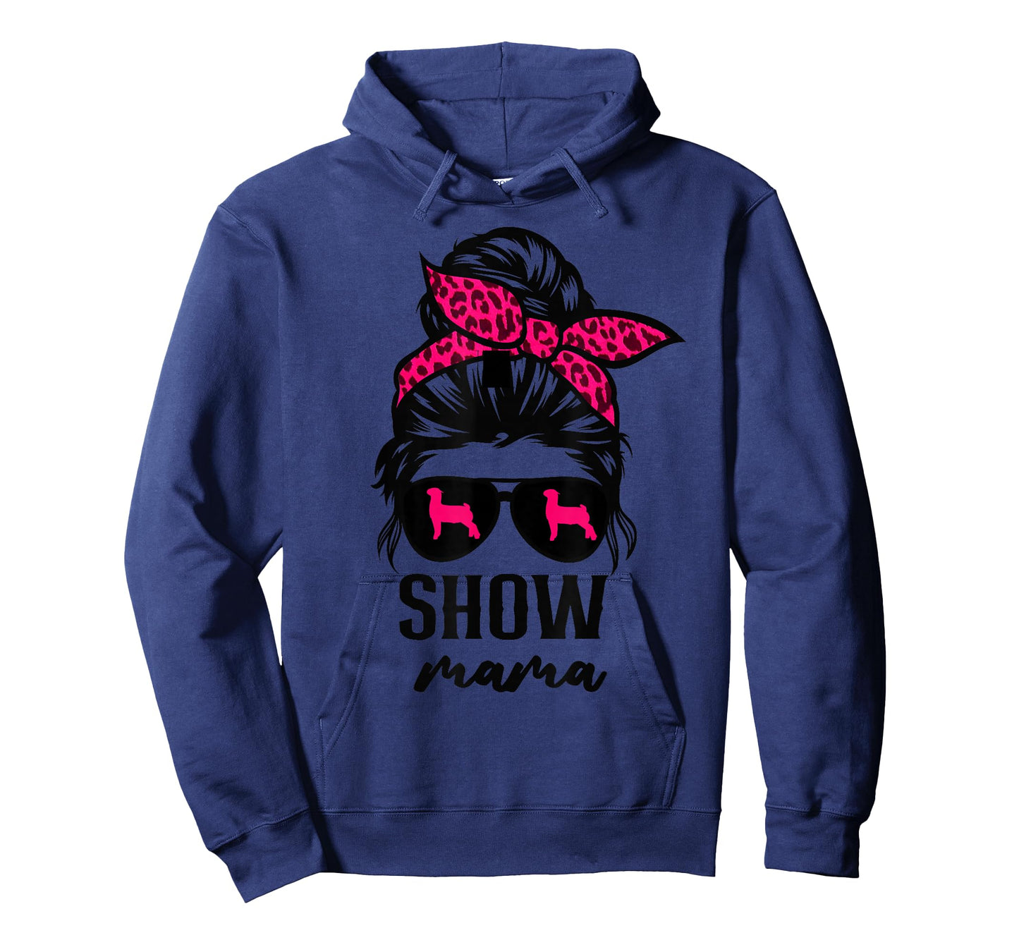 goat show mom goat Boer show mama T-Shirt