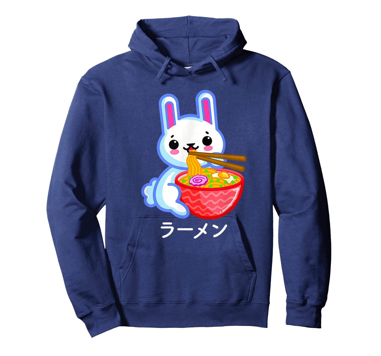 Rabbit Ramen Noodles Cute Bunny Lover Kawaii Japanese Anime T-Shirt