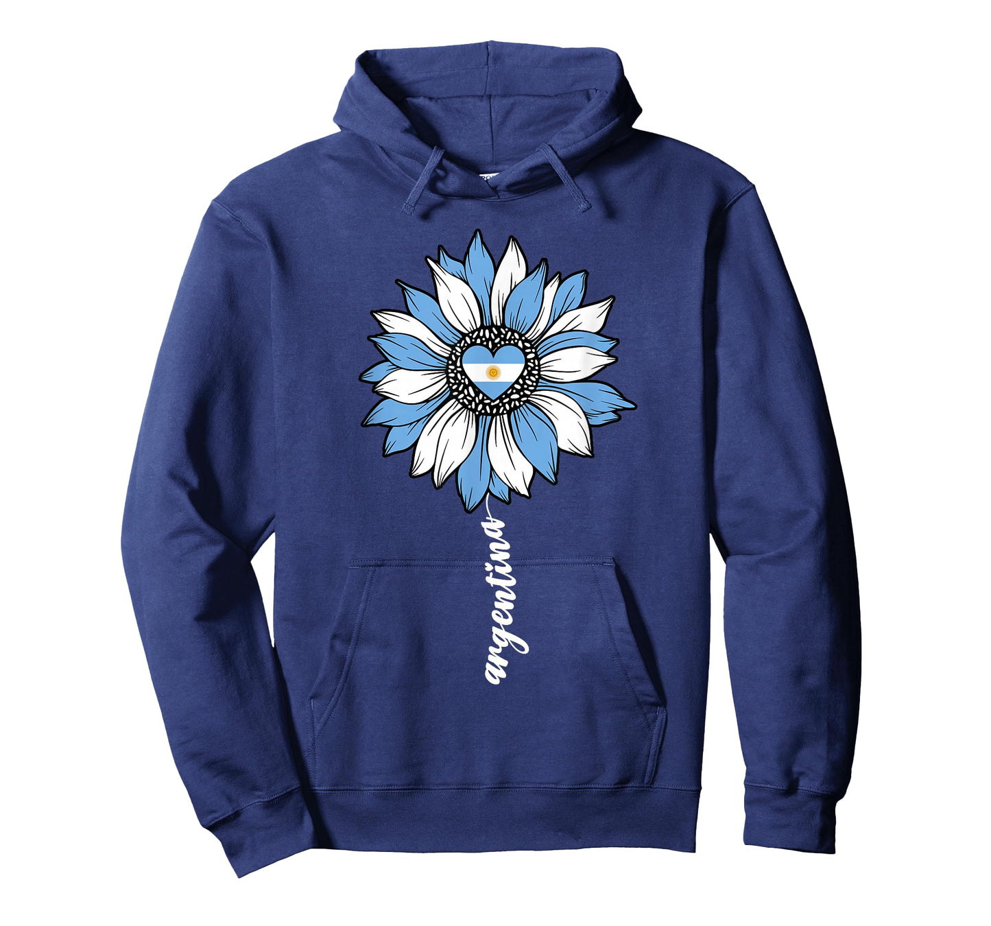 Argentina Sunflower Argentinian Girl For Women Girls Flag T-Shirt