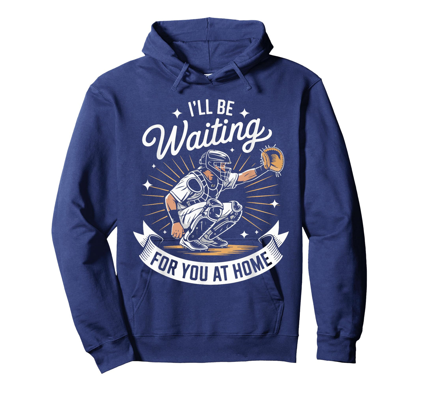 I'll Be Waiting for You at Home Baseball T-Shirt