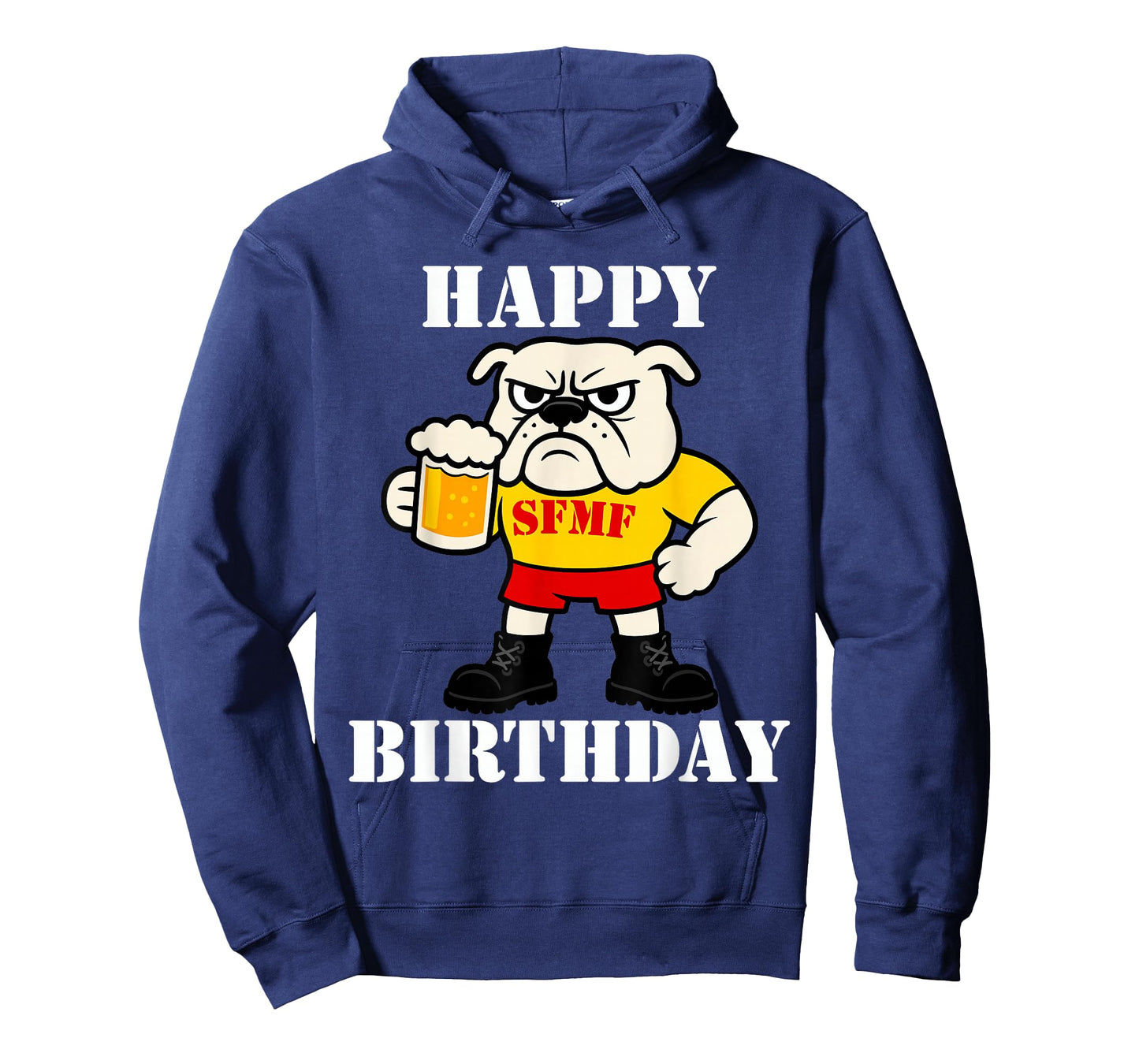 SFMF English Bulldog Funny Military Veteran Saying Men Women T-Shirt