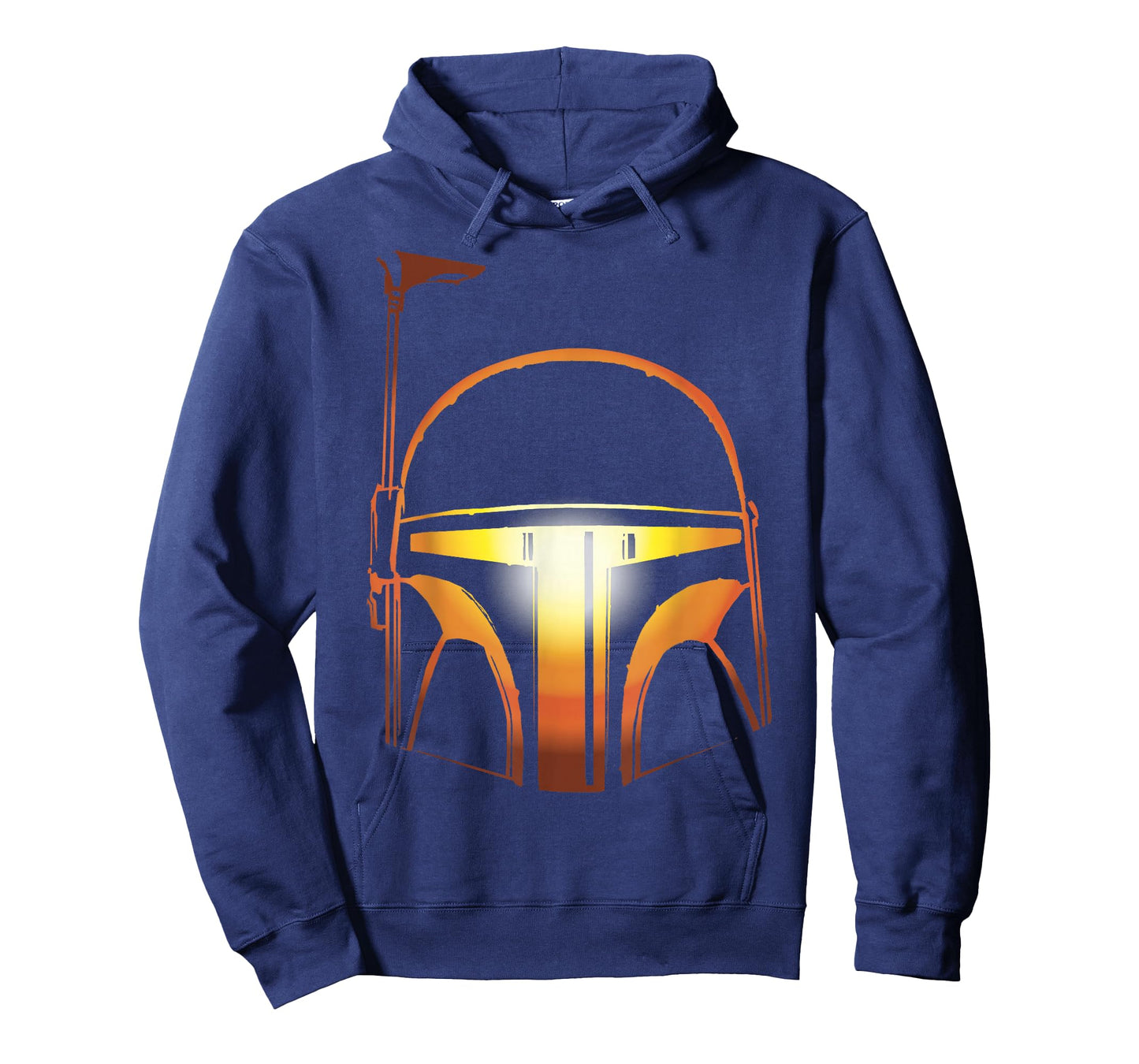 Star Wars Boba Fett Orange Halloween Helmet Glow T-Shirt
