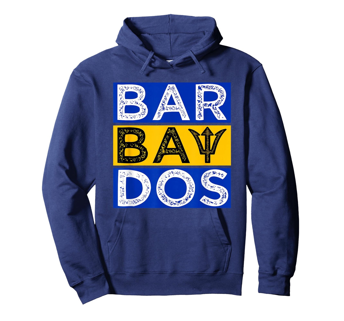 Barbados Flag With Barbados Trident Bajan Soca T-Shirt