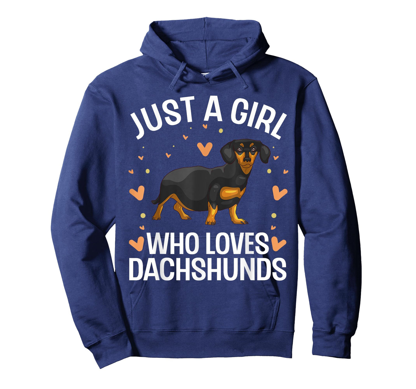 Funny Dachshund Design For Girls Women Kids Wiener Dog Lover T-Shirt