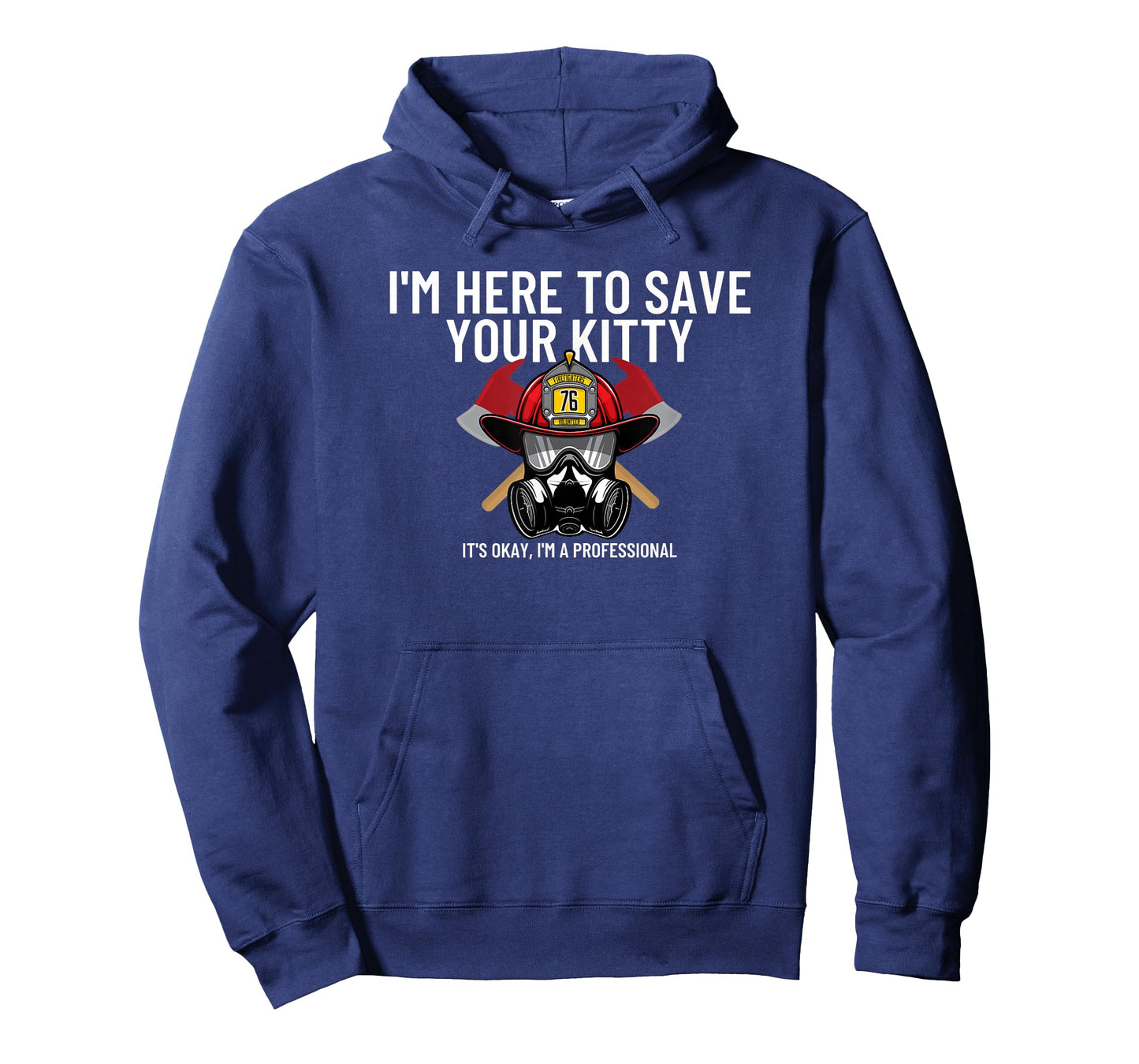 Save Your Kitty - Funny Firefighter Fireman Gift T-Shirt Small