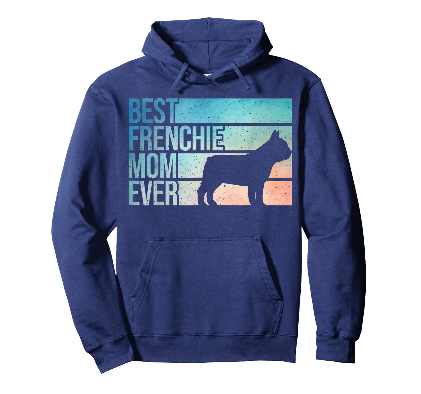Cool French Bulldog Art for Mom Mama Women Frenchie Lover T-Shirt