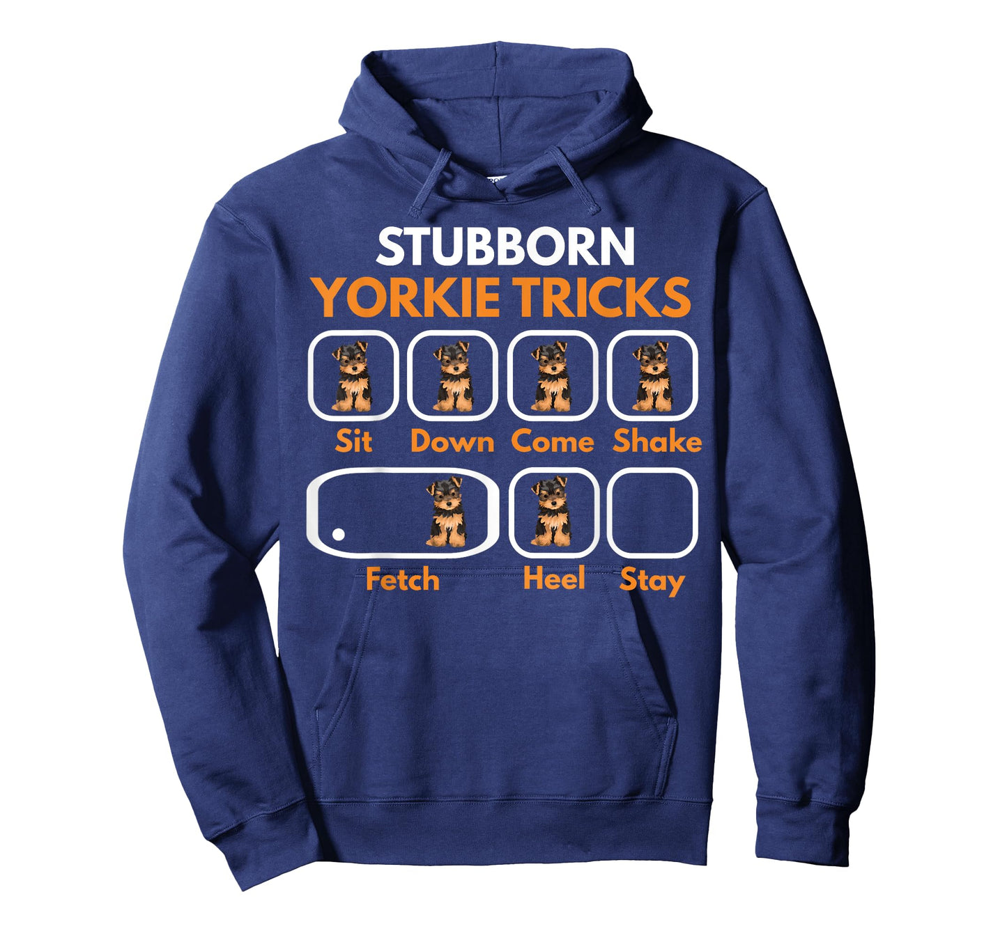 Stubborn Yorkie Tricks Funny Yorkshire Terrier Yorkie Mom T-Shirt