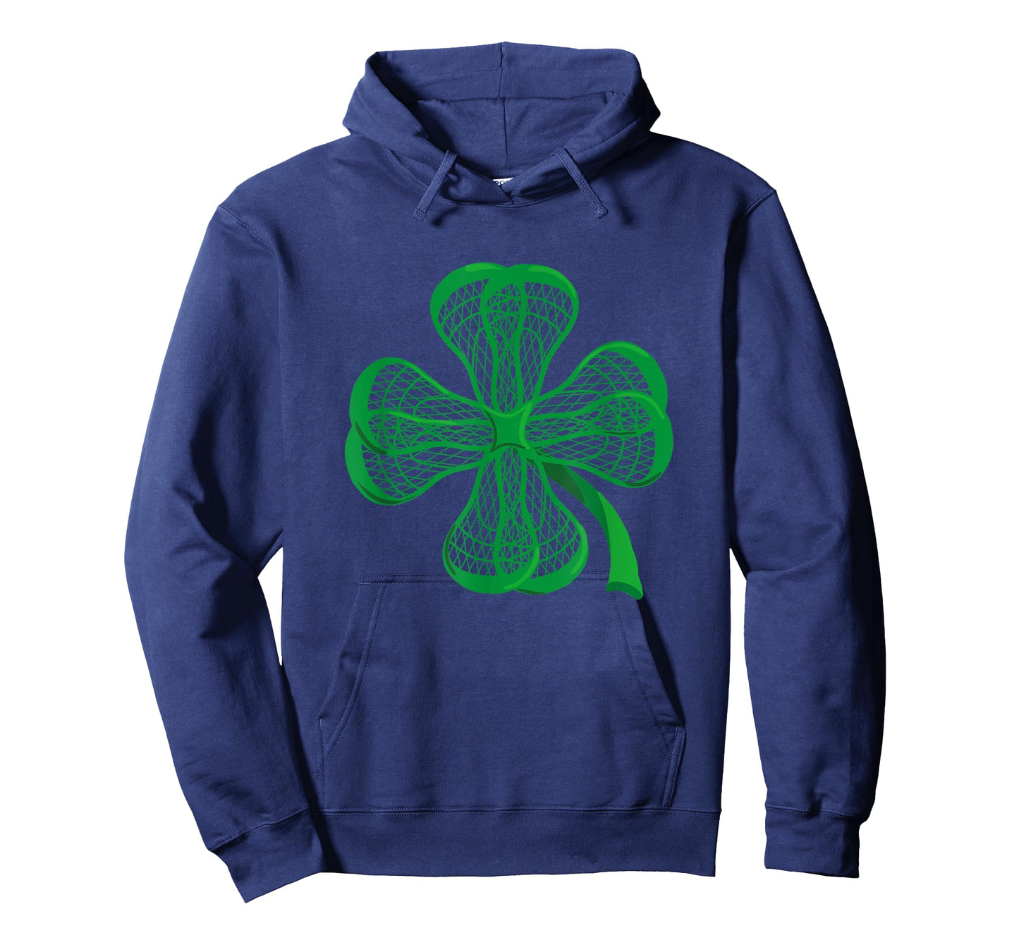 Lacrosse Sticks Shamrock clover irish lucky Lax T-Shirt gift T-Shirt