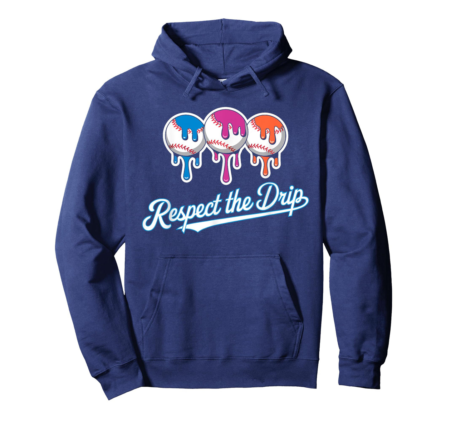 Baseball Drip Ice Cream Drip Respect The Drip Youth Boys T-Shirt
