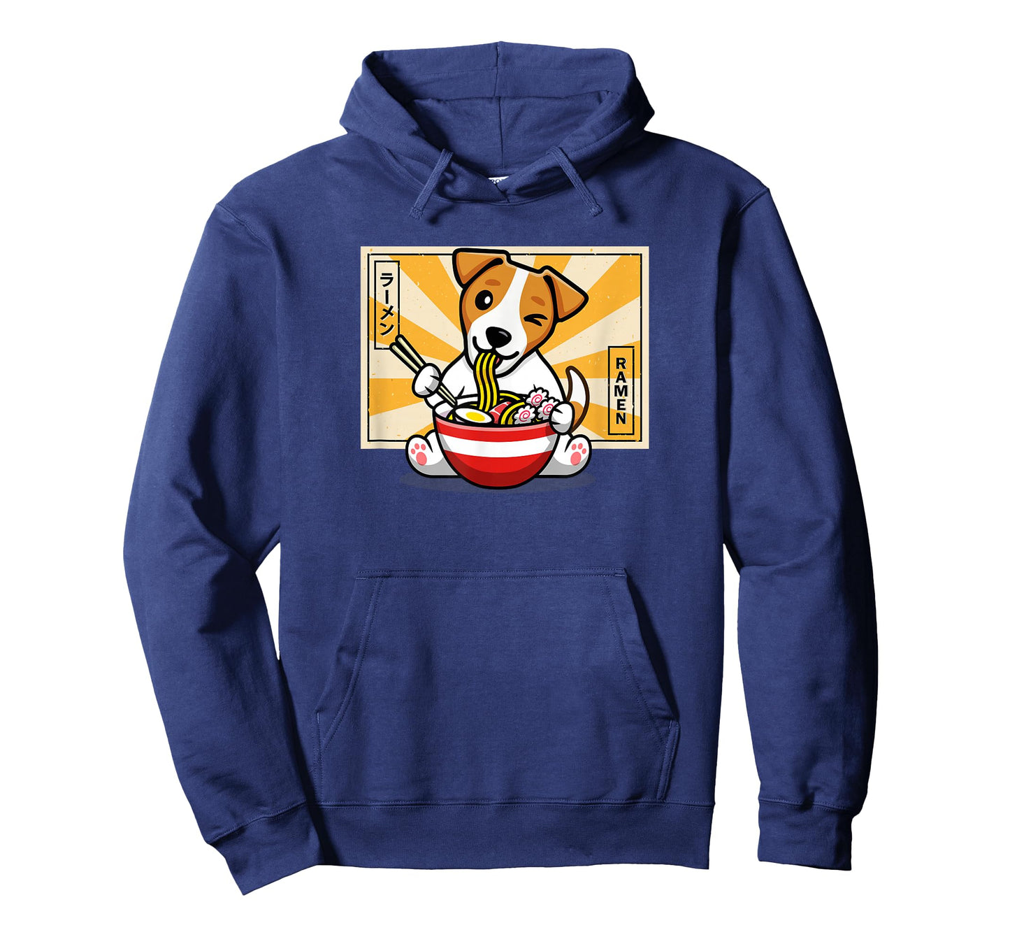 Mens Womens Kids Kawaii Ramen Jack Russell Terrier Lover T-Shirt