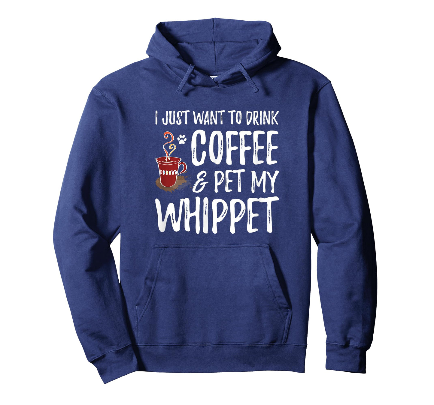 Whippet Dog Lover Coffee T-Shirt Funny Dog Mom Gift T-Shirt