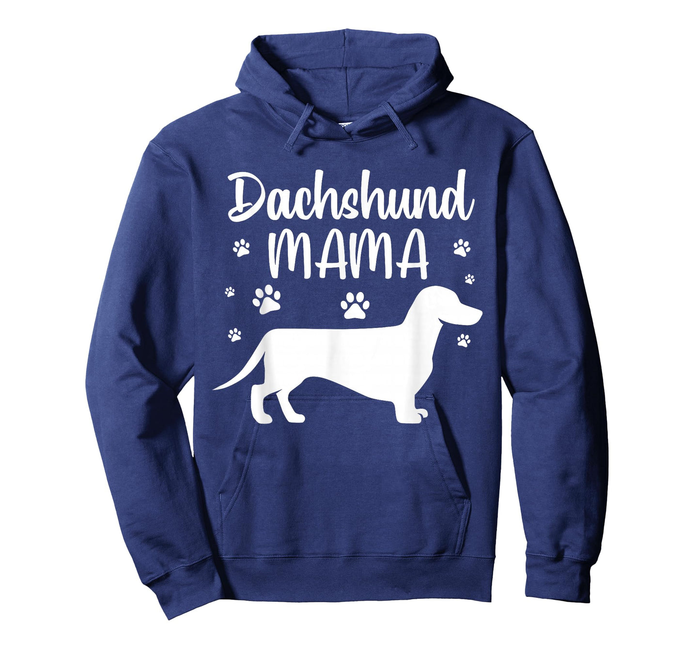 Funny Dachshund Mama Design For Women Girls Doxie Dog Lovers T-Shirt