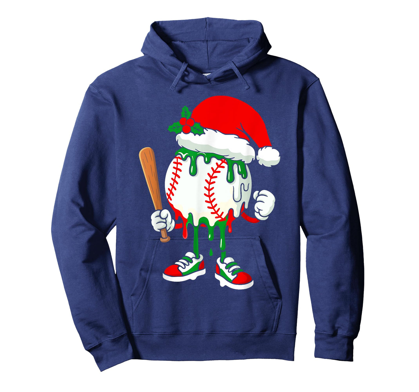 Ice Cream Drip Baseball Christmas Baseball Drip for Girls T-Shirt