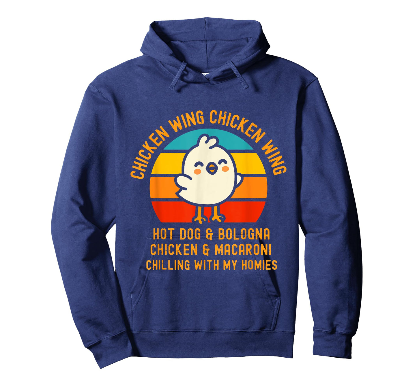 Chicken Wing Chicken Wing Hot Dog and Bologna Funny Toddler T-Shirt