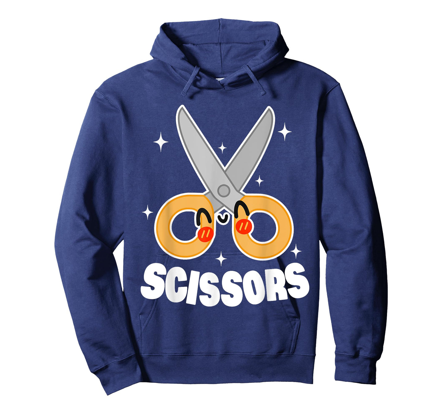 Cute Rock Paper Scissors Halloween Costumes Women Kids Mens T-Shirt