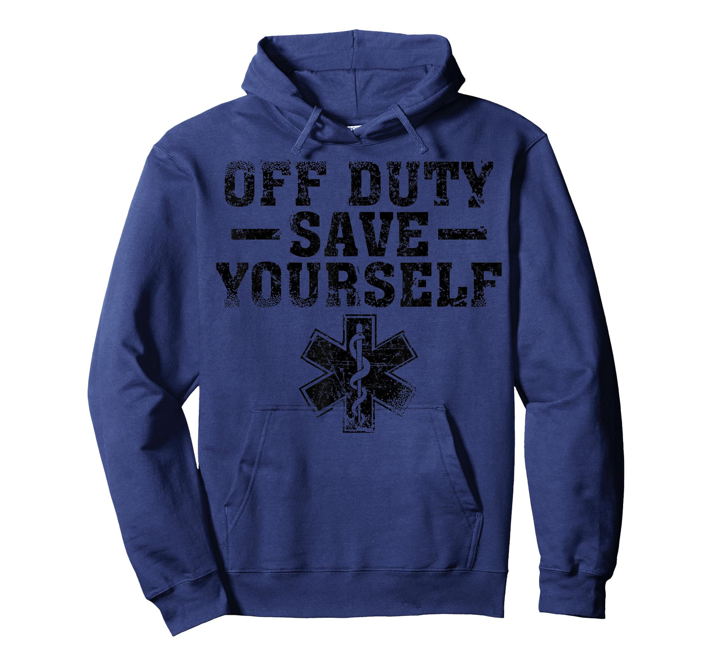 Funny Off Duty Save Yourself Gift | Cute Paramedic Men Women T-Shirt