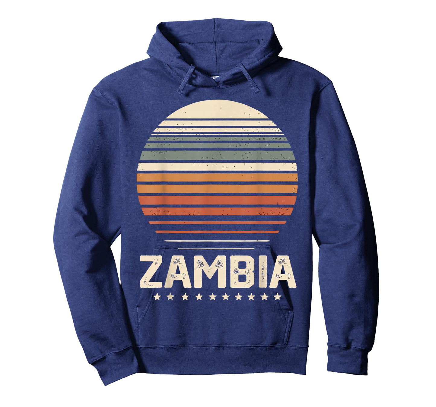Zambia Vintage Retro I Love Zambia T-Shirt