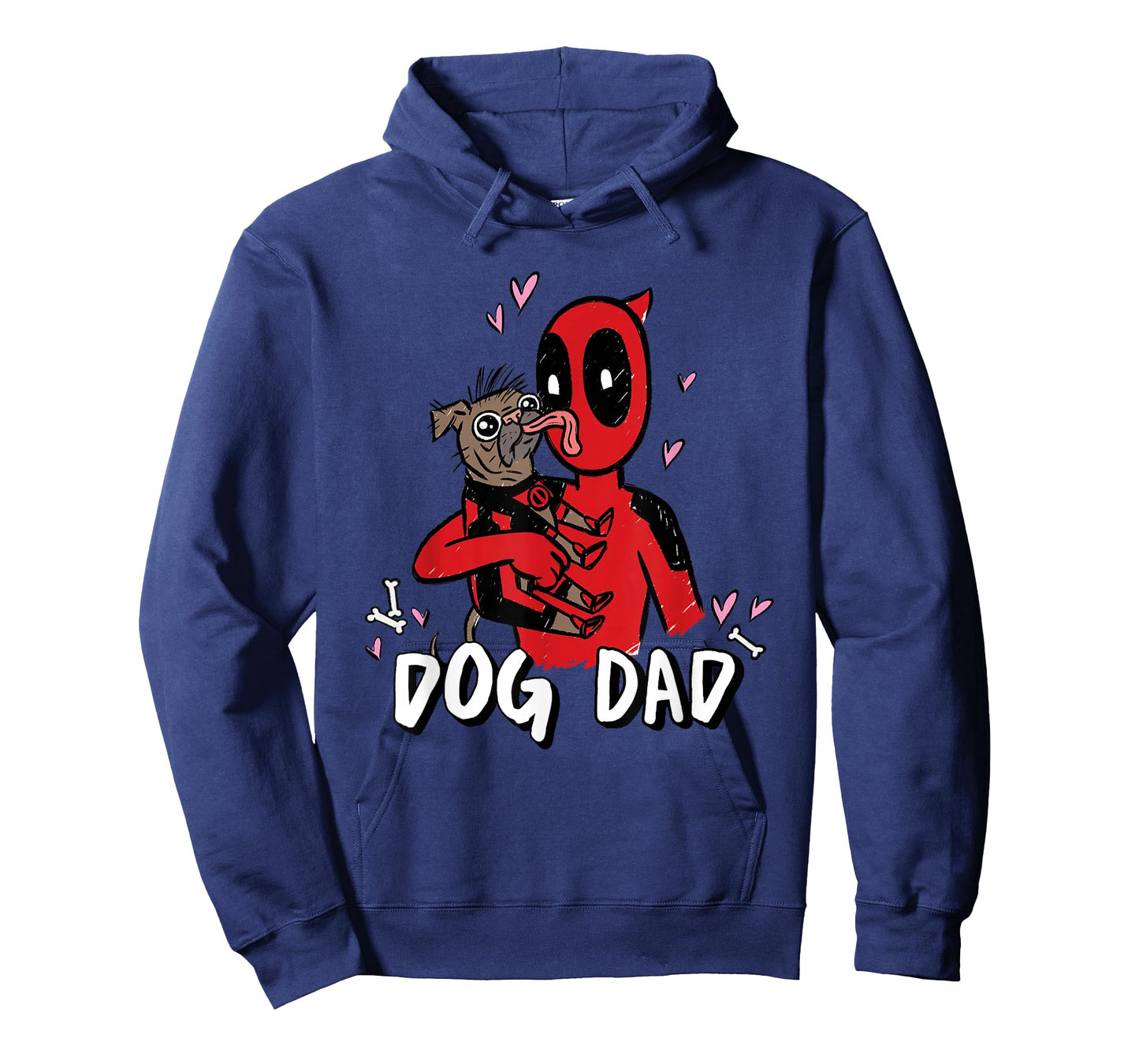 Marvel Super Heroes Pets Deadpool Loves Dogpool Dog Dad T-Shirt
