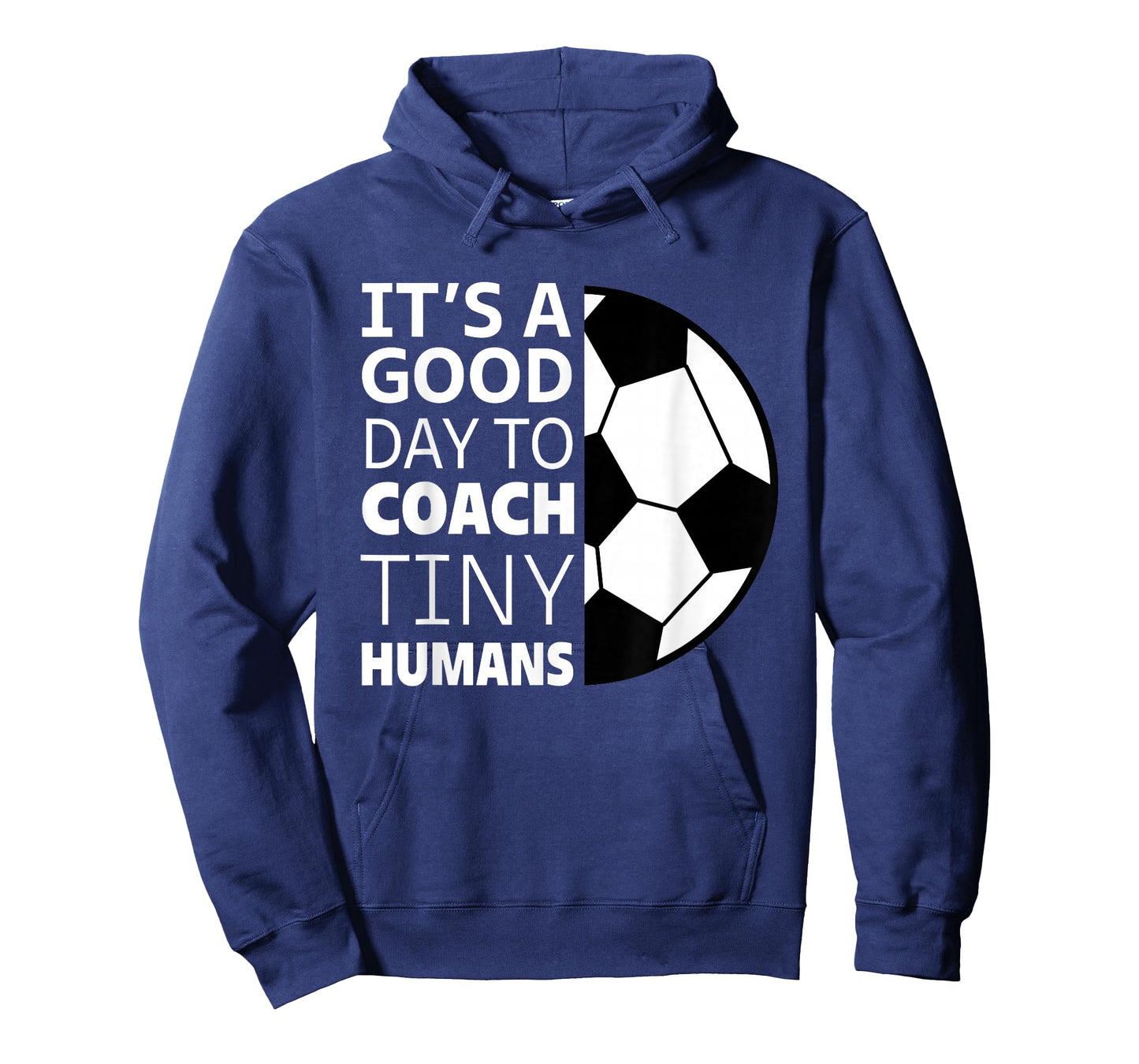 I Coach Tiny Humans Funny Soccer Coach Trainer Outfit Gag T-Shirt