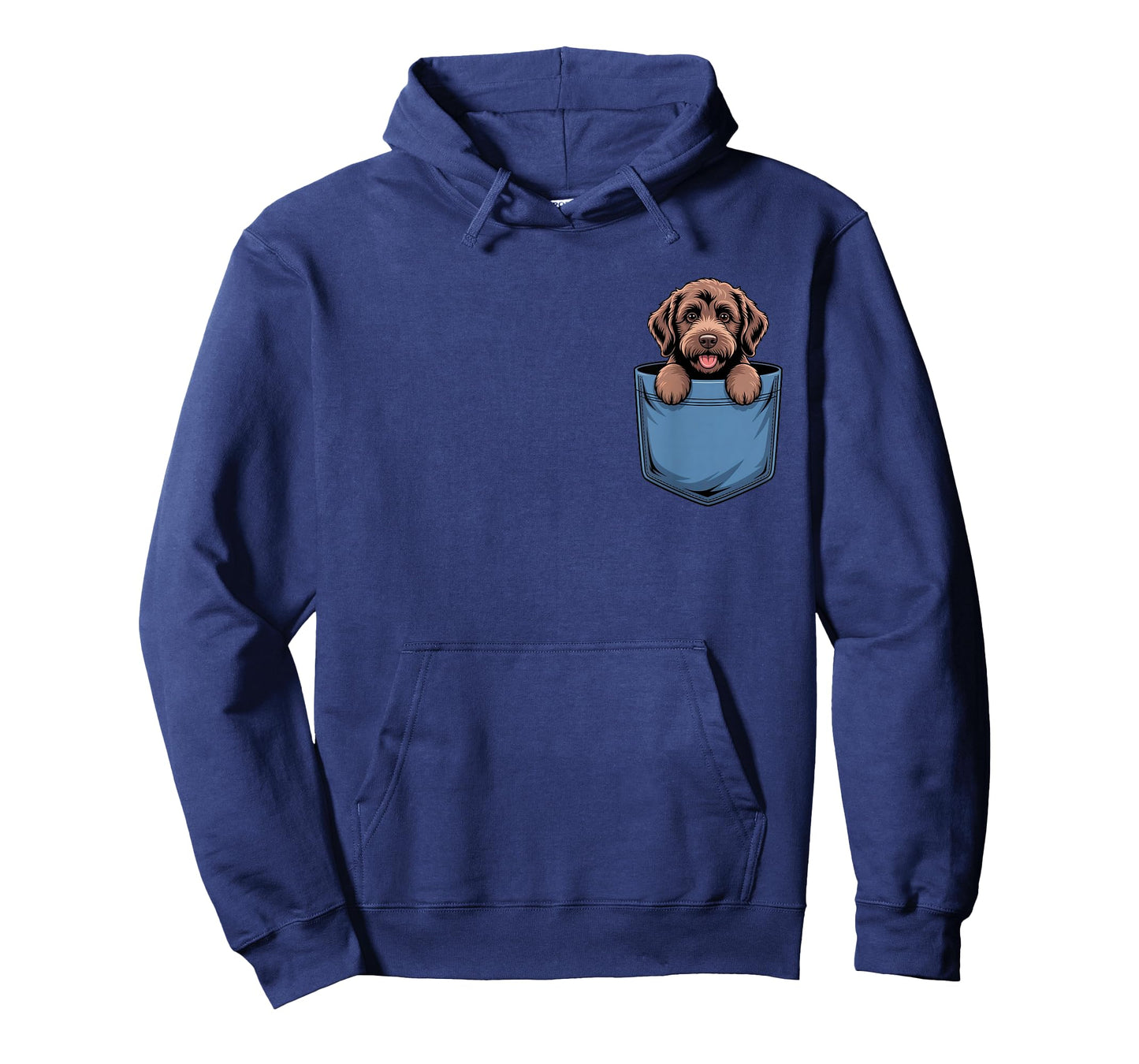 Cute Pocket Labradoodle Lover Chocolate Doodle Dog Mom T-Shirt