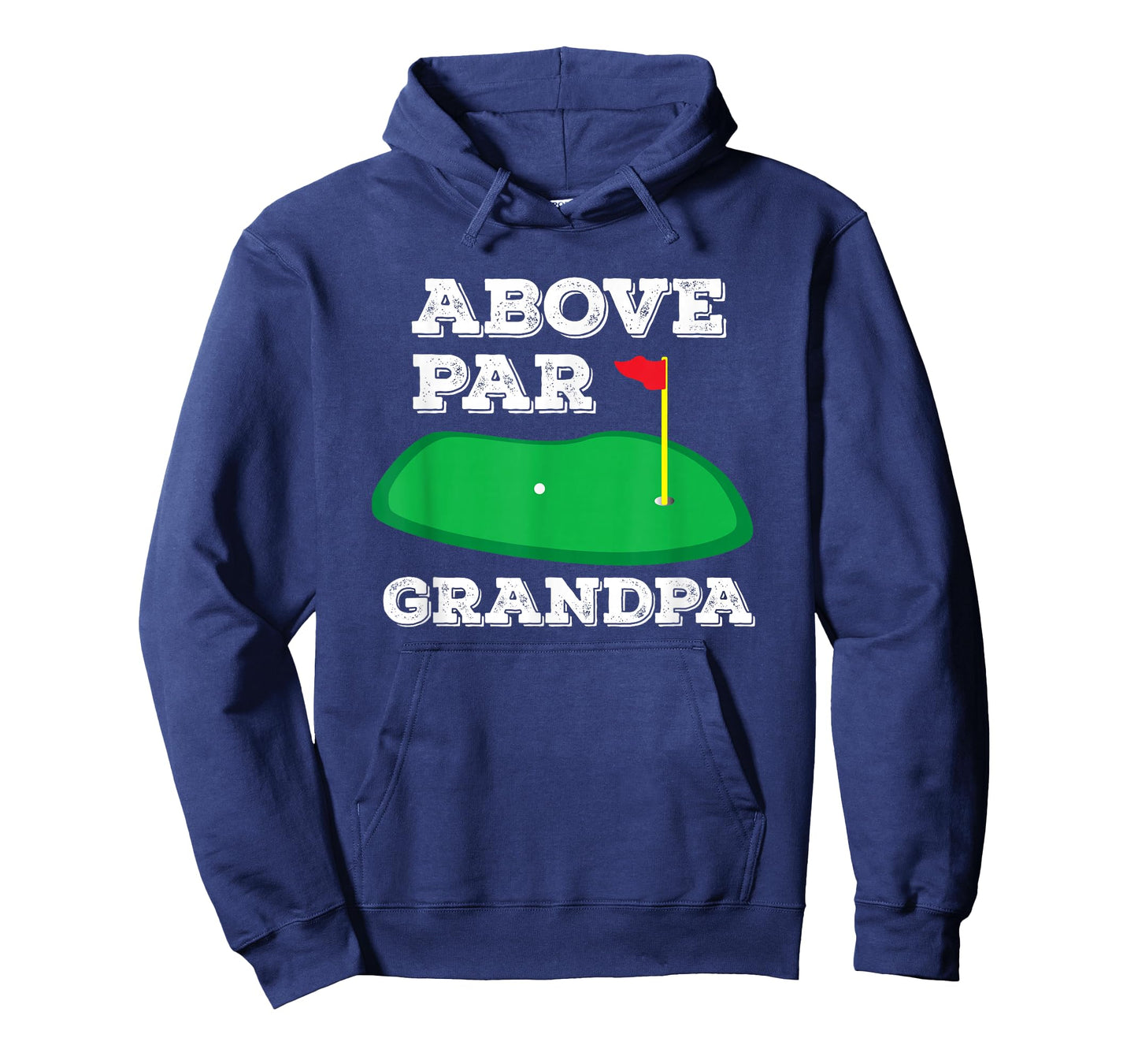 Golf Pun Above Par Grandpa Father's Day Golfing Gifts Men T-Shirt