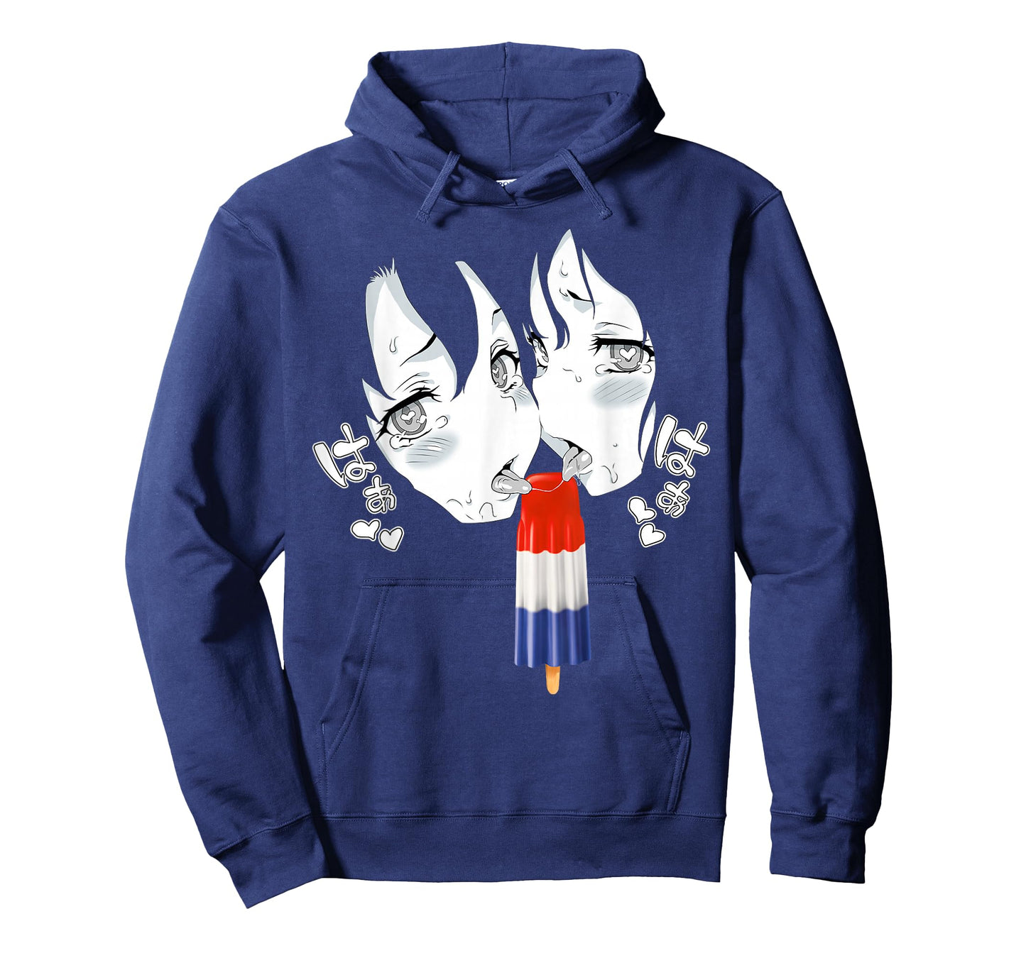 Ahegao Face Tee Anime Manga Hentai Popsicle Apparel T-Shirt